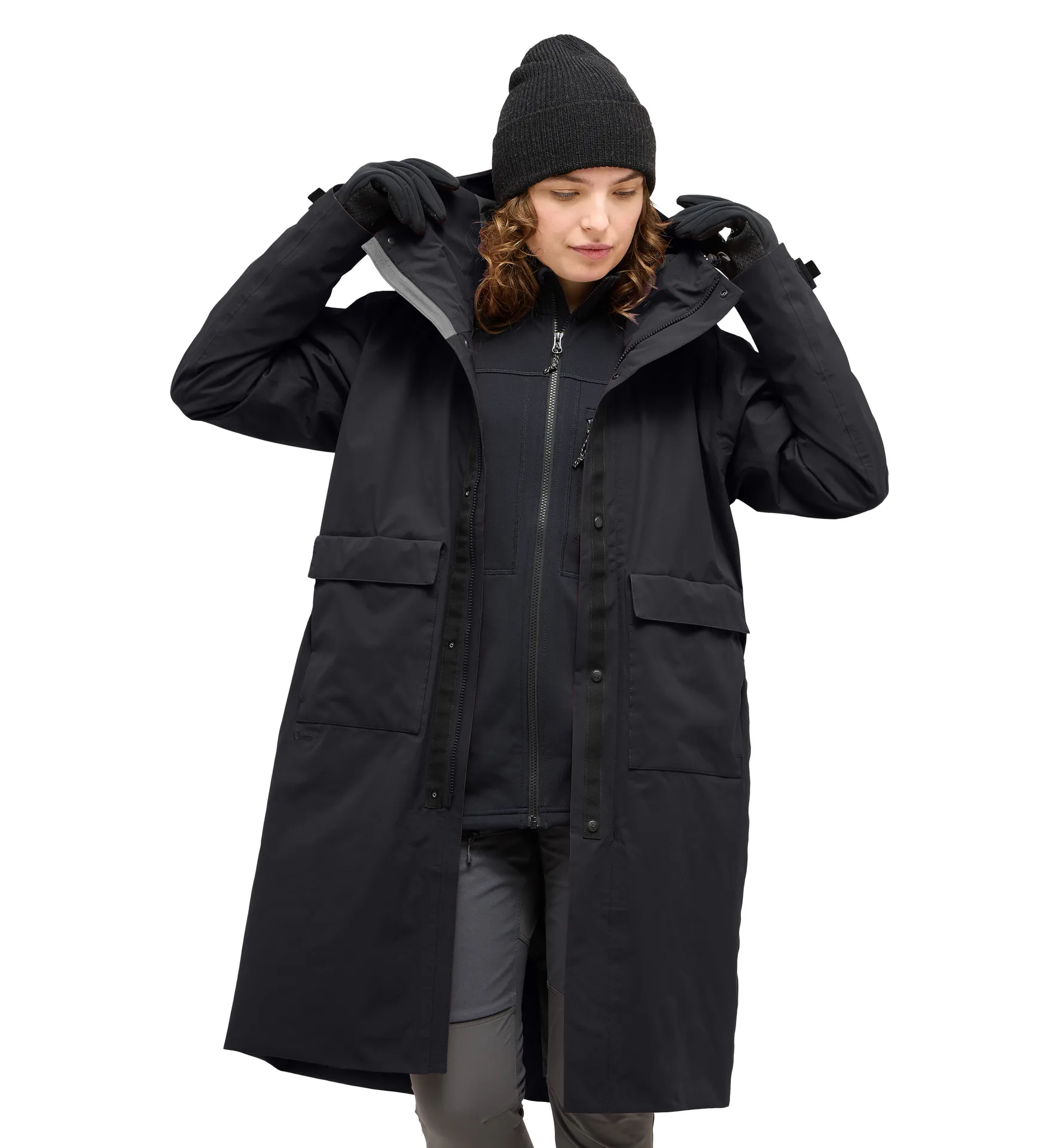 Mono Proof Parka Women True Black