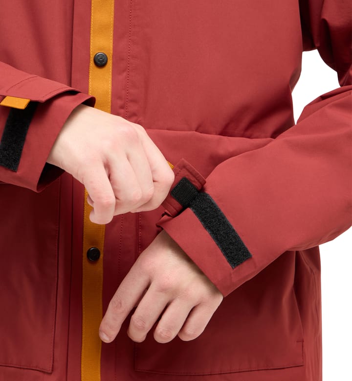 Mono Proof Parka Women Carmine Red