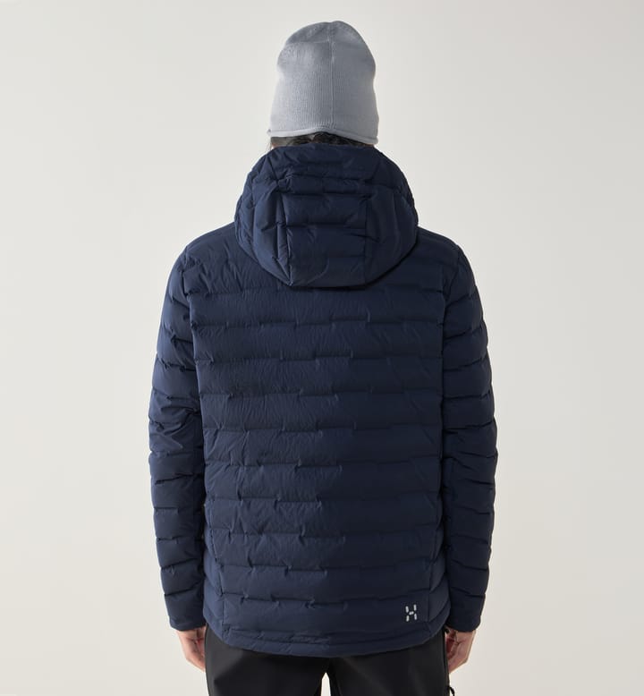 Spitz Down Hood Men Tarn Blue Spitz Down Hood Men Tarn Blue