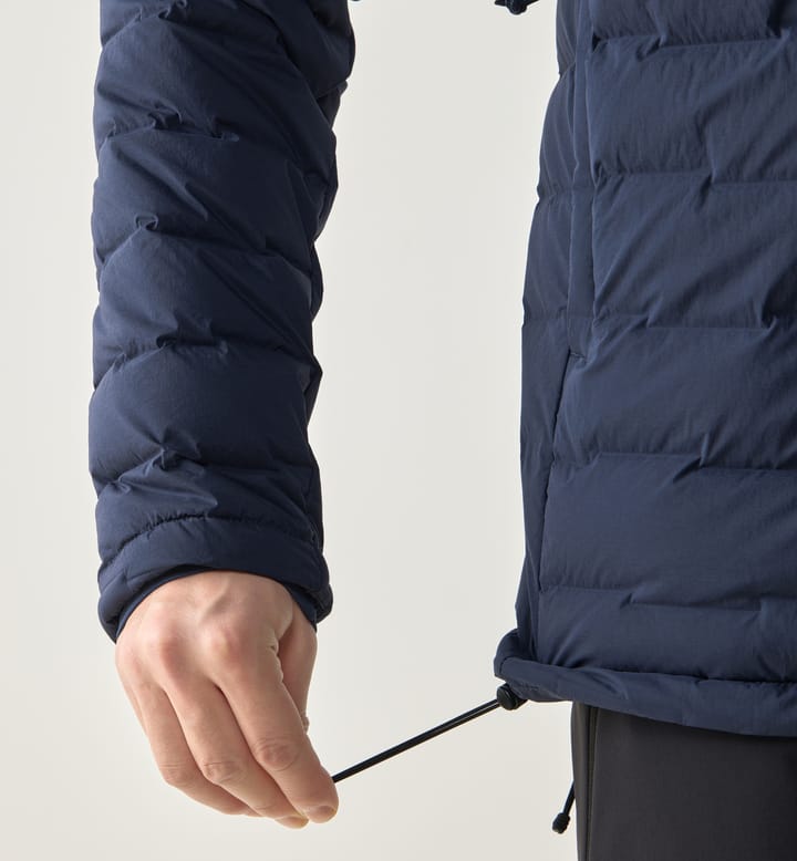 Spitz Down Hood Men Tarn Blue Spitz Down Hood Men Tarn Blue