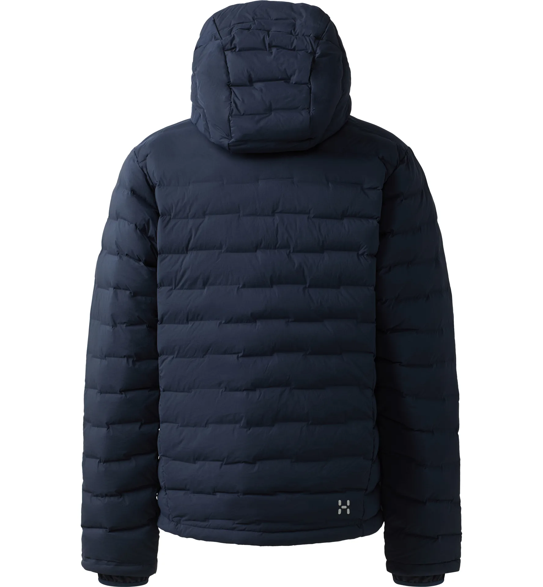 Spitz Down Hood Men Tarn Blue