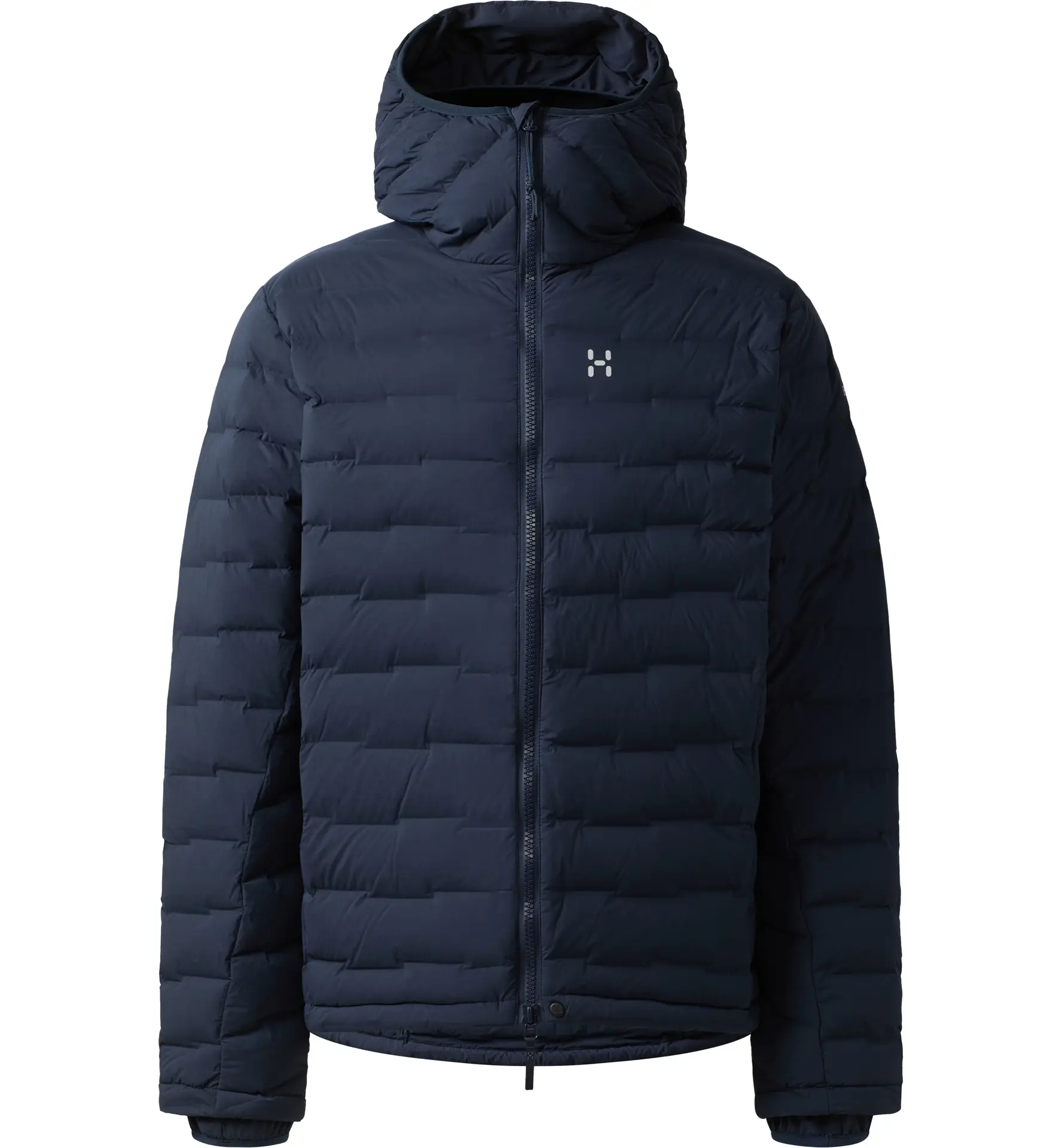 Spitz Down Hood Men Tarn Blue