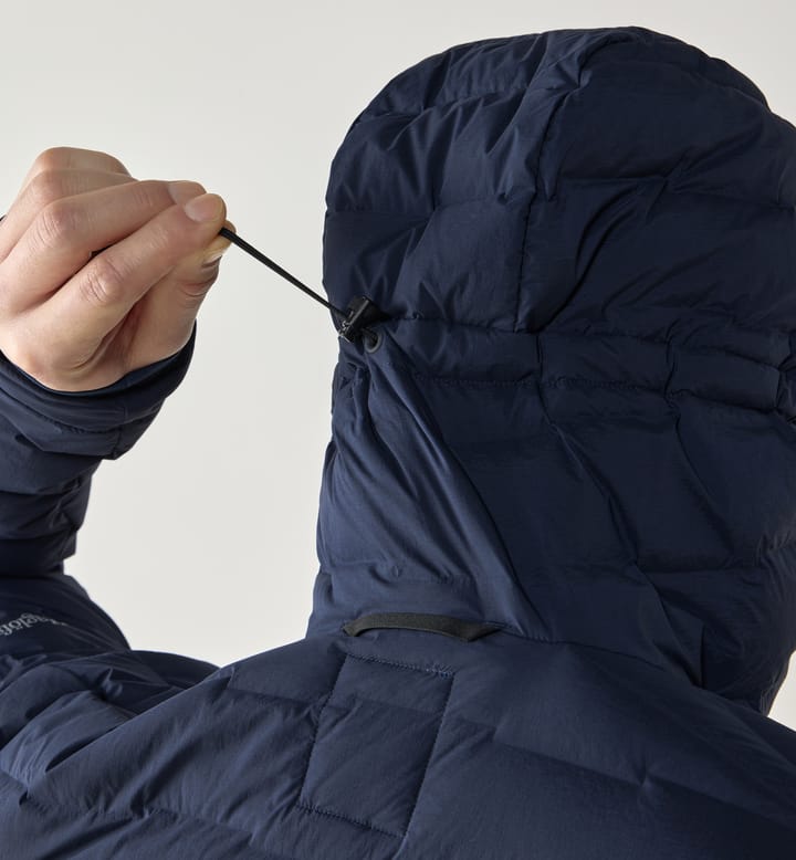 Spitz Down Hood Men Tarn Blue Spitz Down Hood Men Tarn Blue