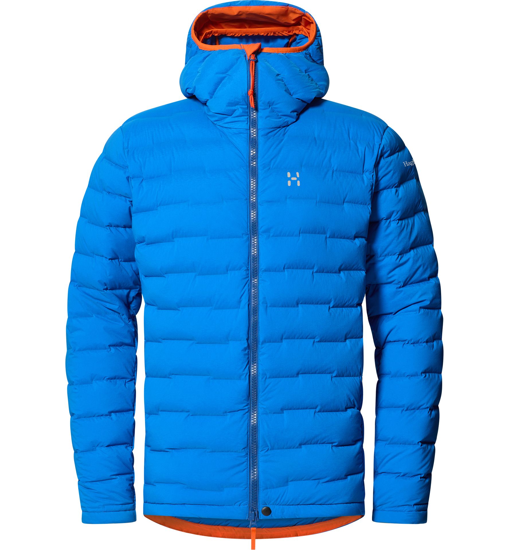 Spitz Down Hood Men Electric Blue