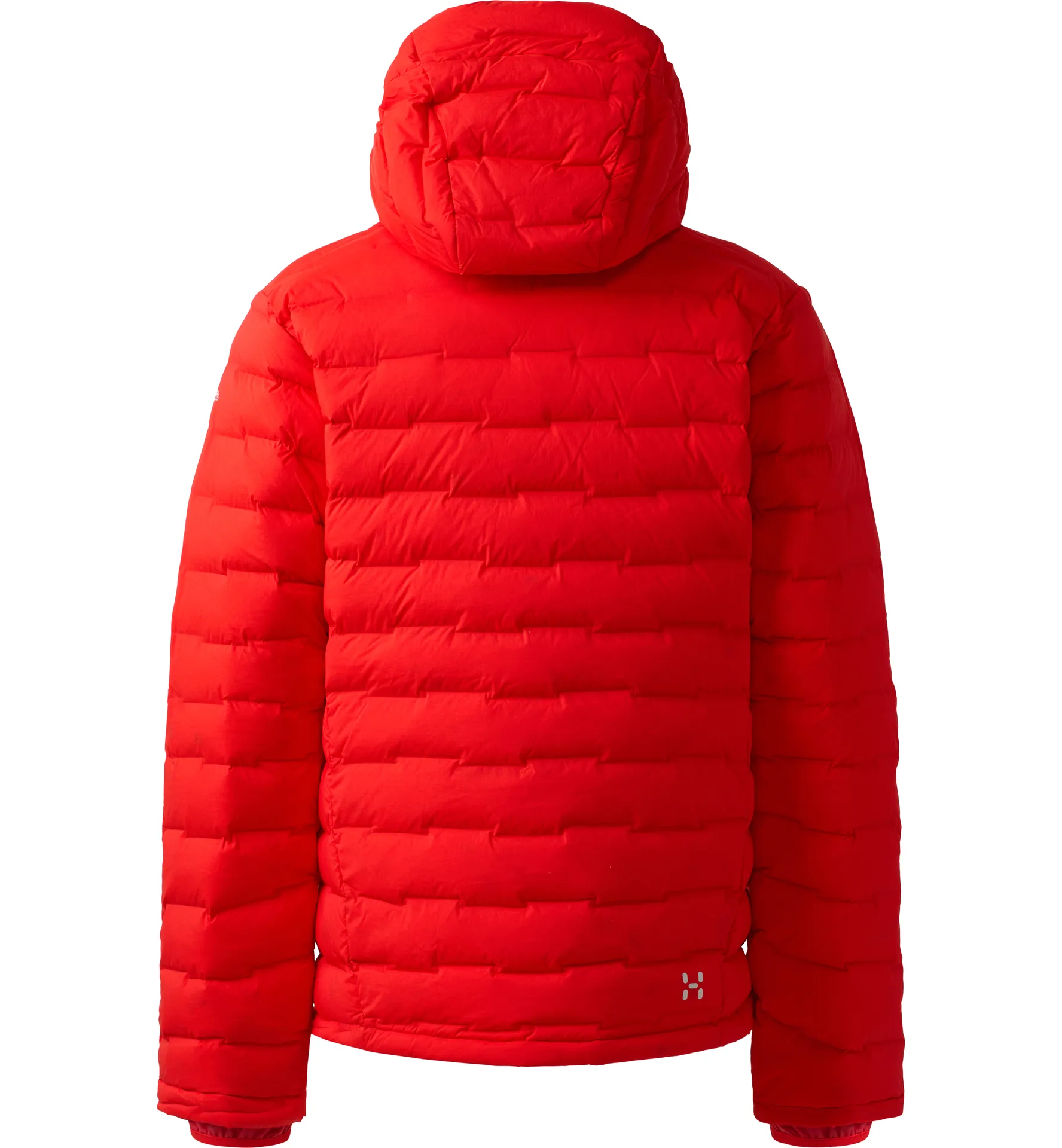 Spitz Down Hood Men Tech Red