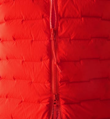 Spitz Down Hood Men Tech Red