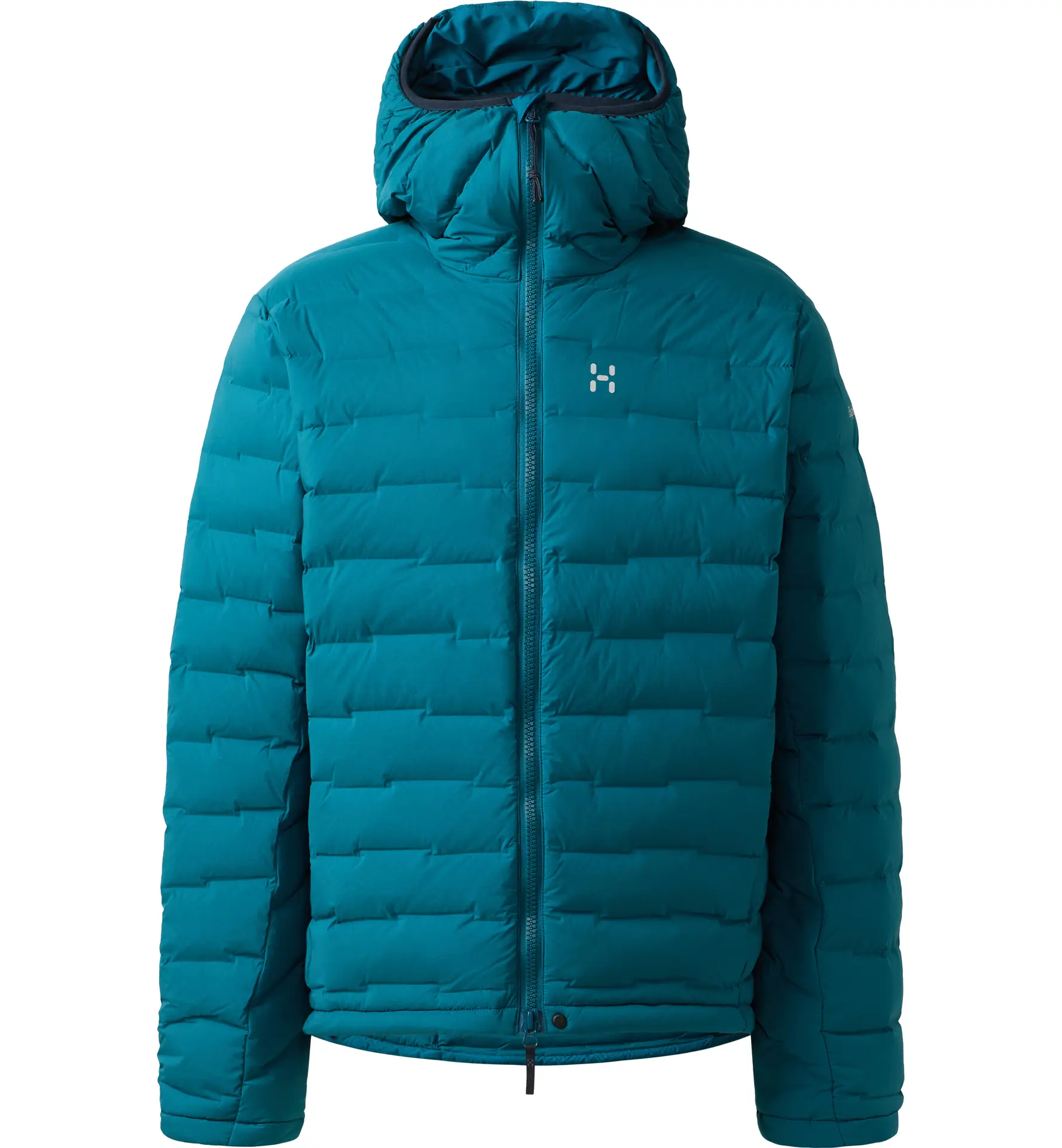 Spitz Down Hood Men Deep Teal