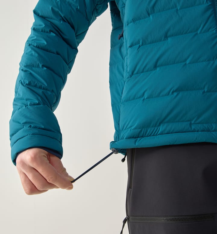 Spitz Down Hood Men Deep Teal Spitz Down Hood Men Deep Teal