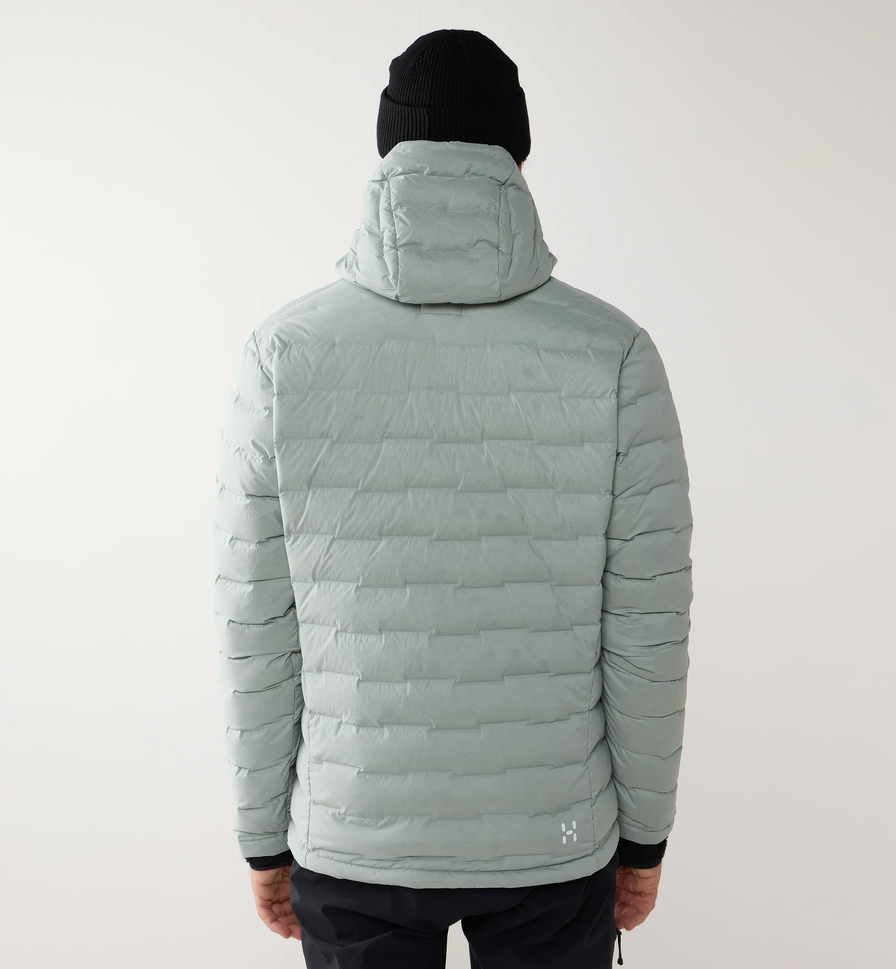 Spitz Down Hood Men Dew Green