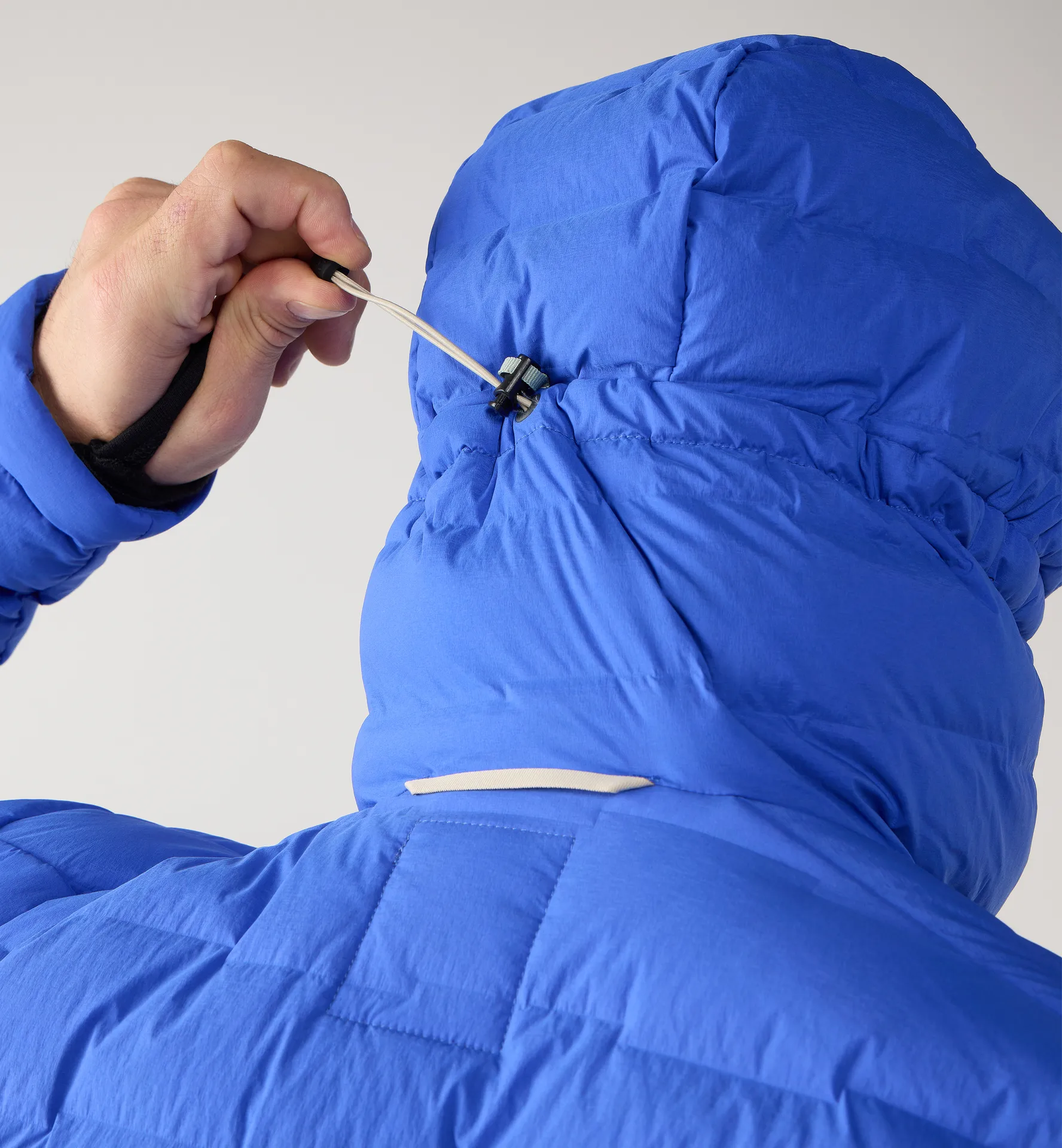 Spitz Down Hood Men Northern Blue