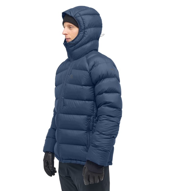 Rosson Down Hood Men Tarn Blue Rosson Down Hood Men Tarn Blue