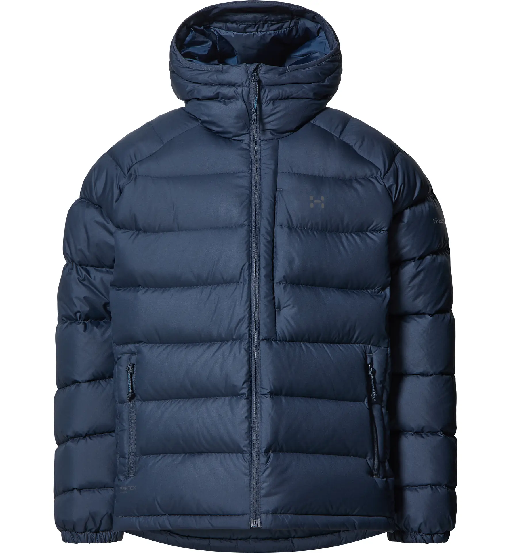 Rosson Down Hood Men Tarn Blue