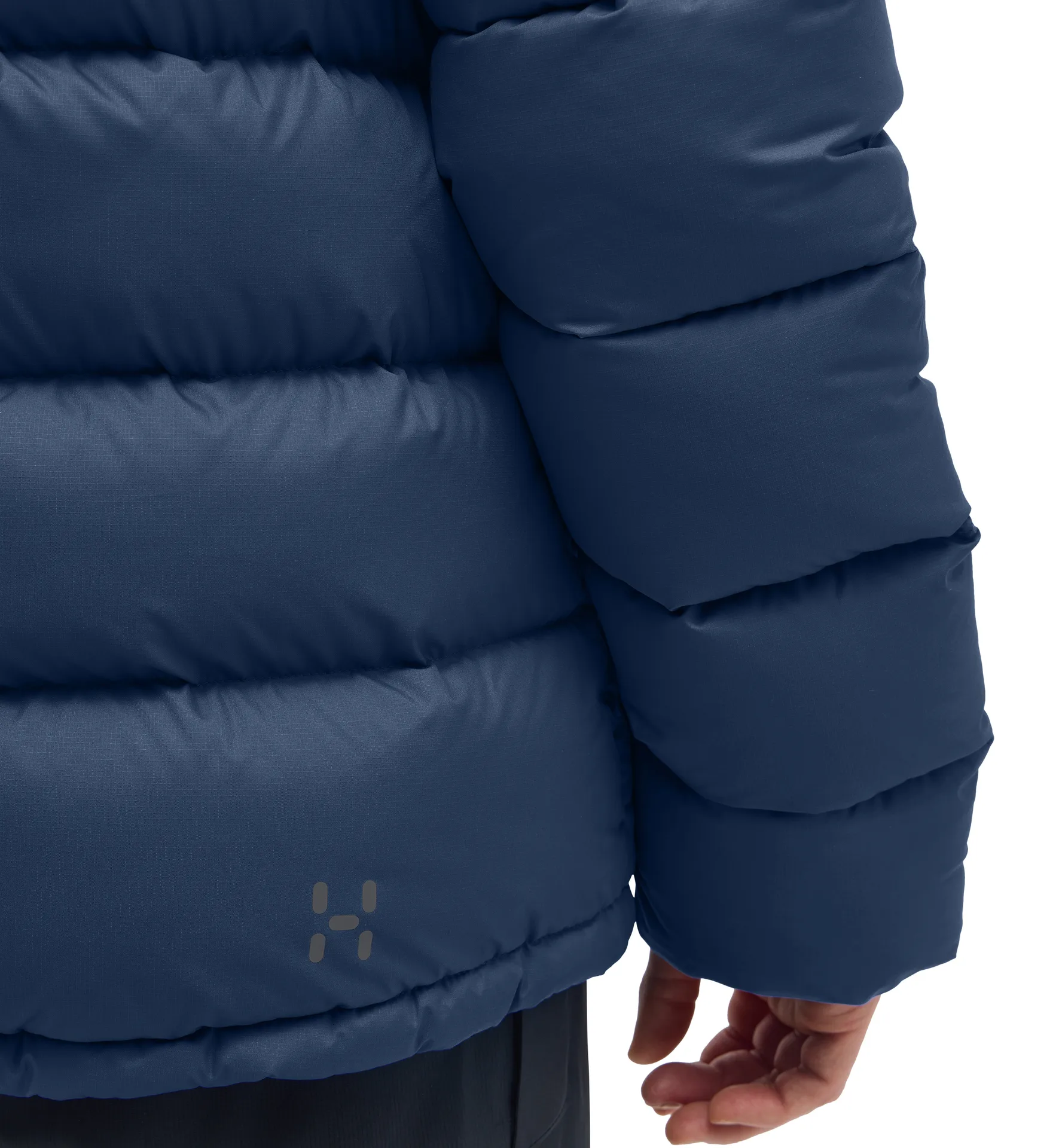 Rosson Down Hood Men Tarn Blue