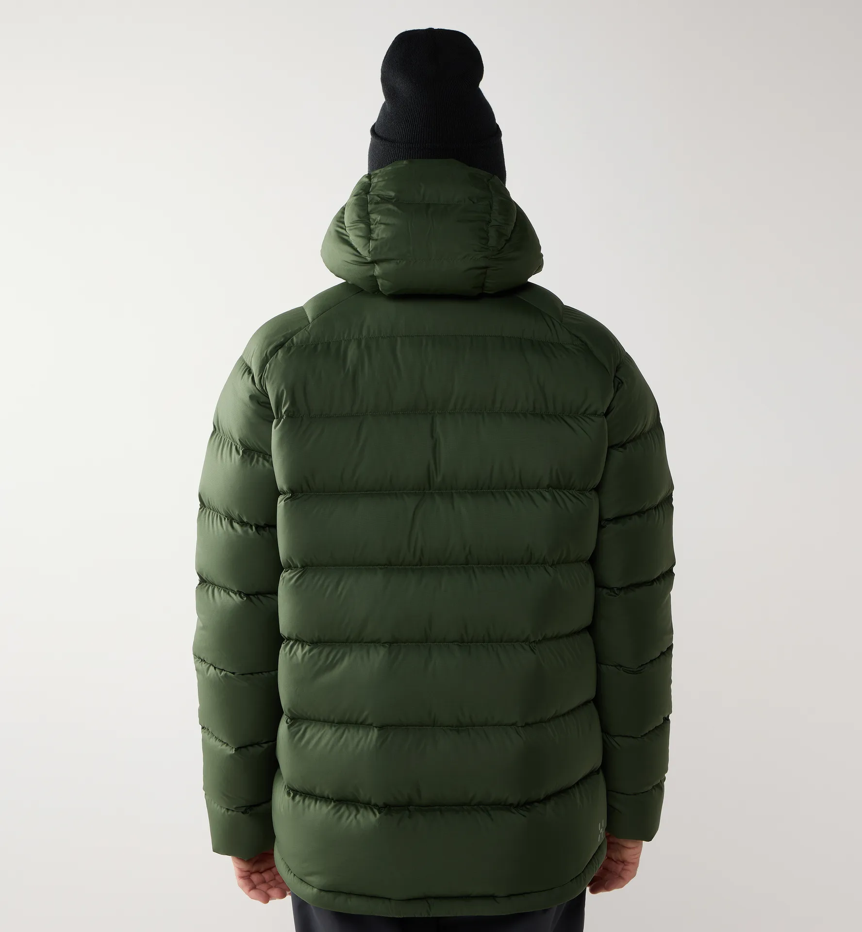 Rosson Down Hood Men Seaweed Green