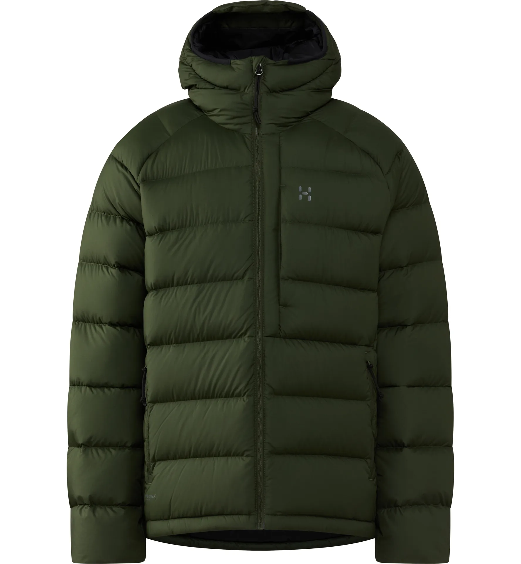 Rosson Down Hood Men Seaweed Green