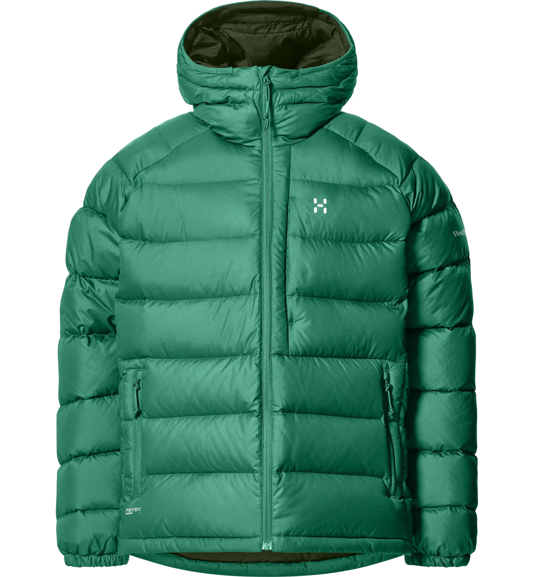 Rosson Down Hood Men Dk Jelly Green