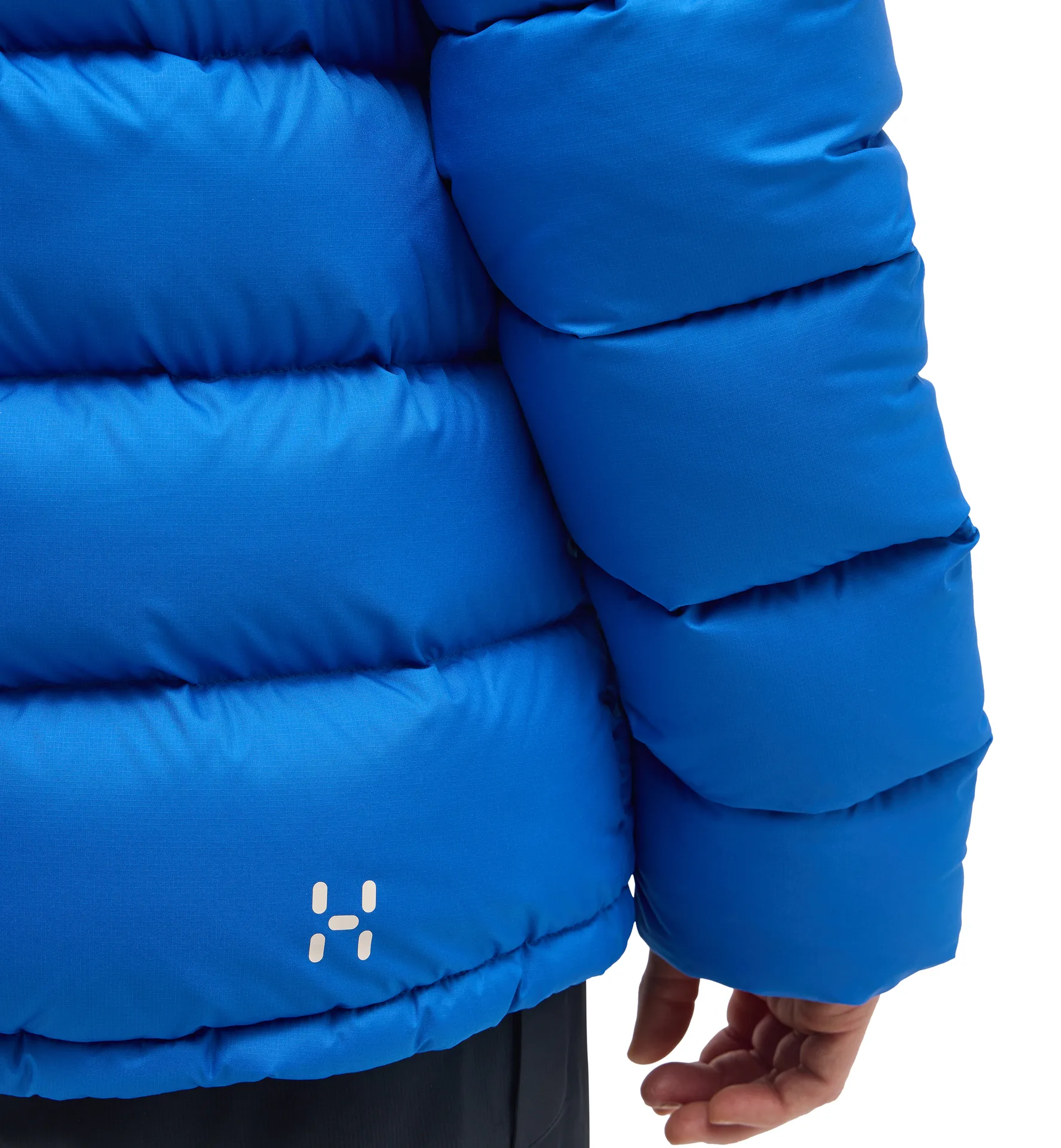 Rosson Down Hood Men Electric Blue