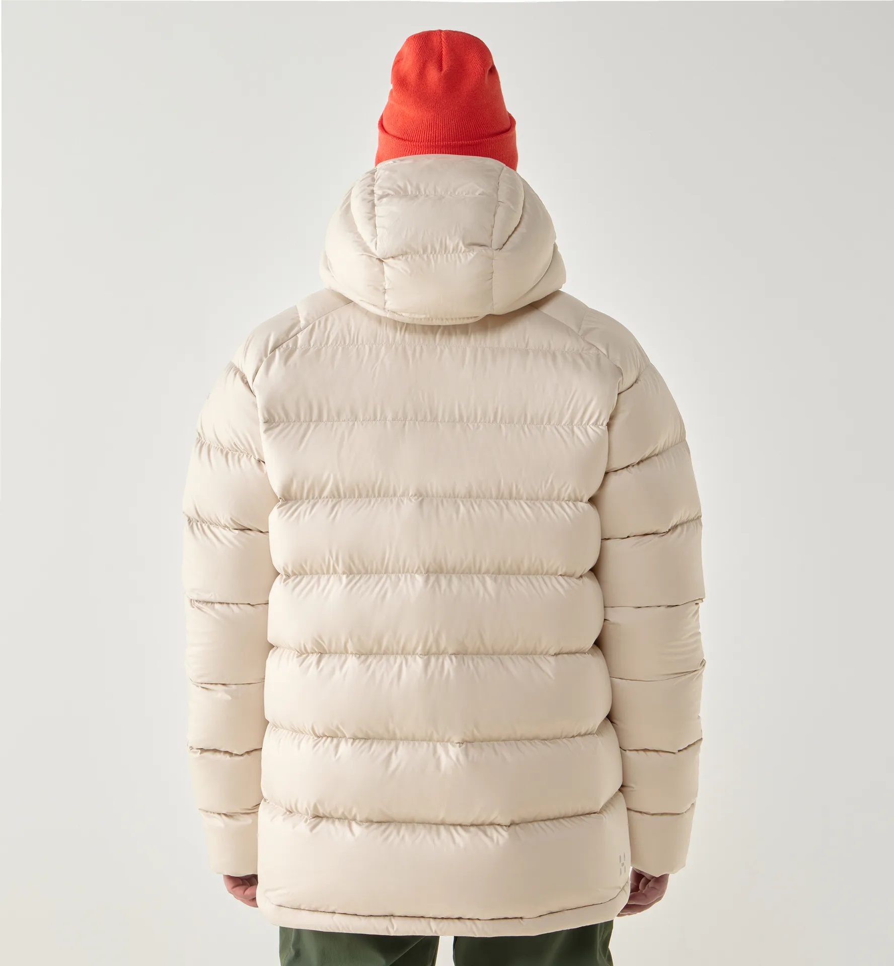 Rosson Down Hood Men Chalk Beige