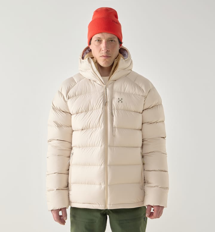 Rosson Down Hood Men Chalk Beige