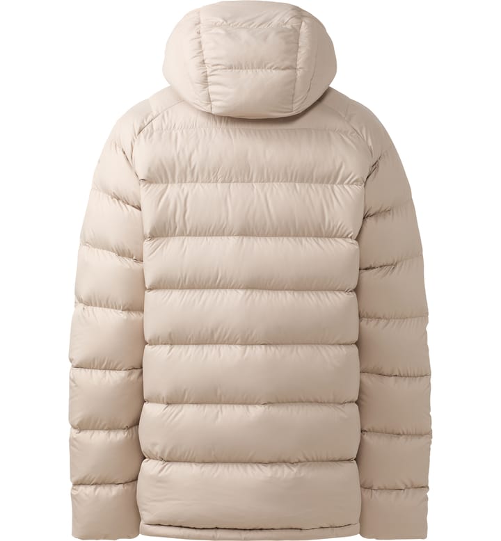 Rosson Down Hood Men Chalk Beige