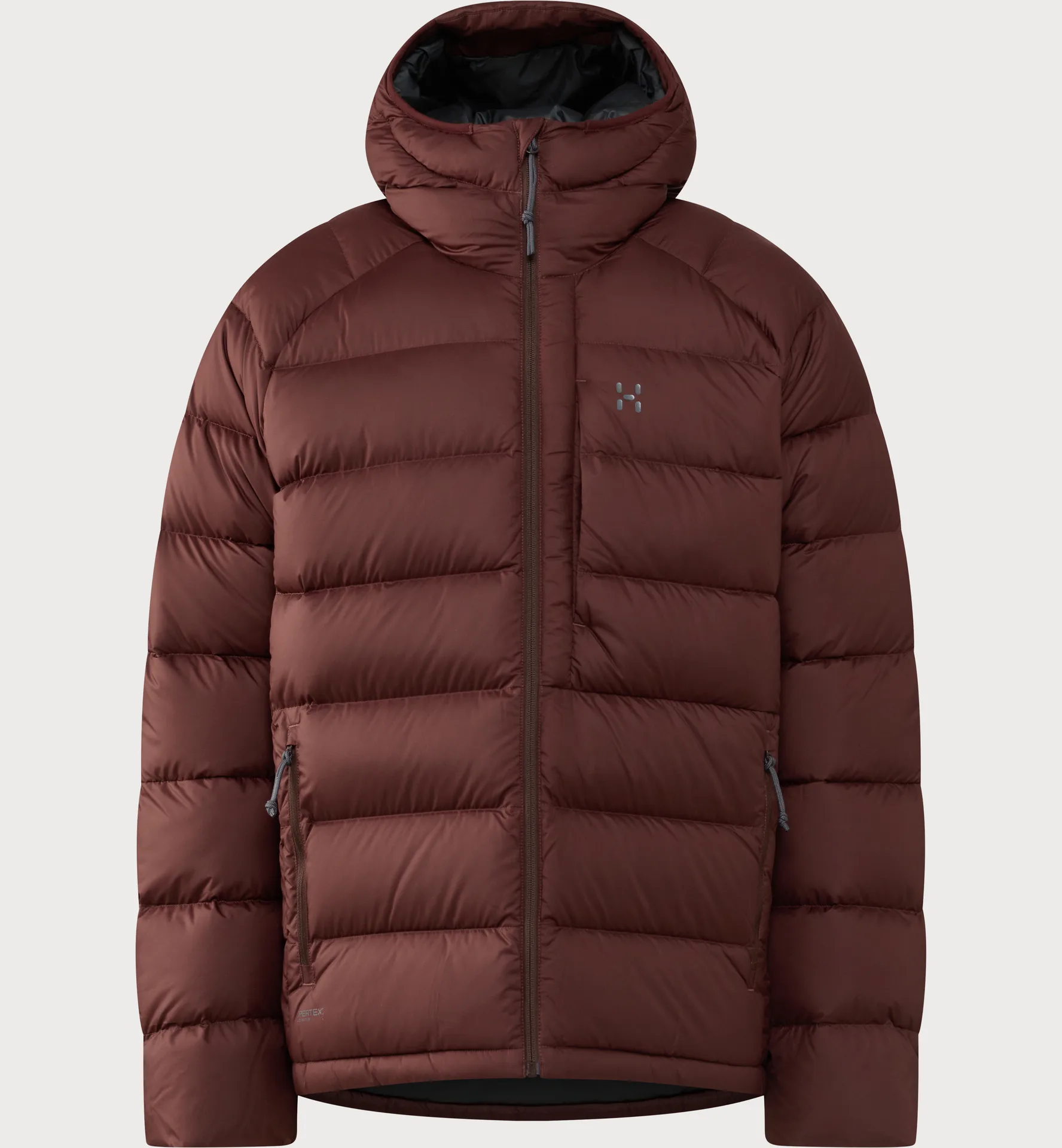 Rosson Down Hood Men Maroon Trail