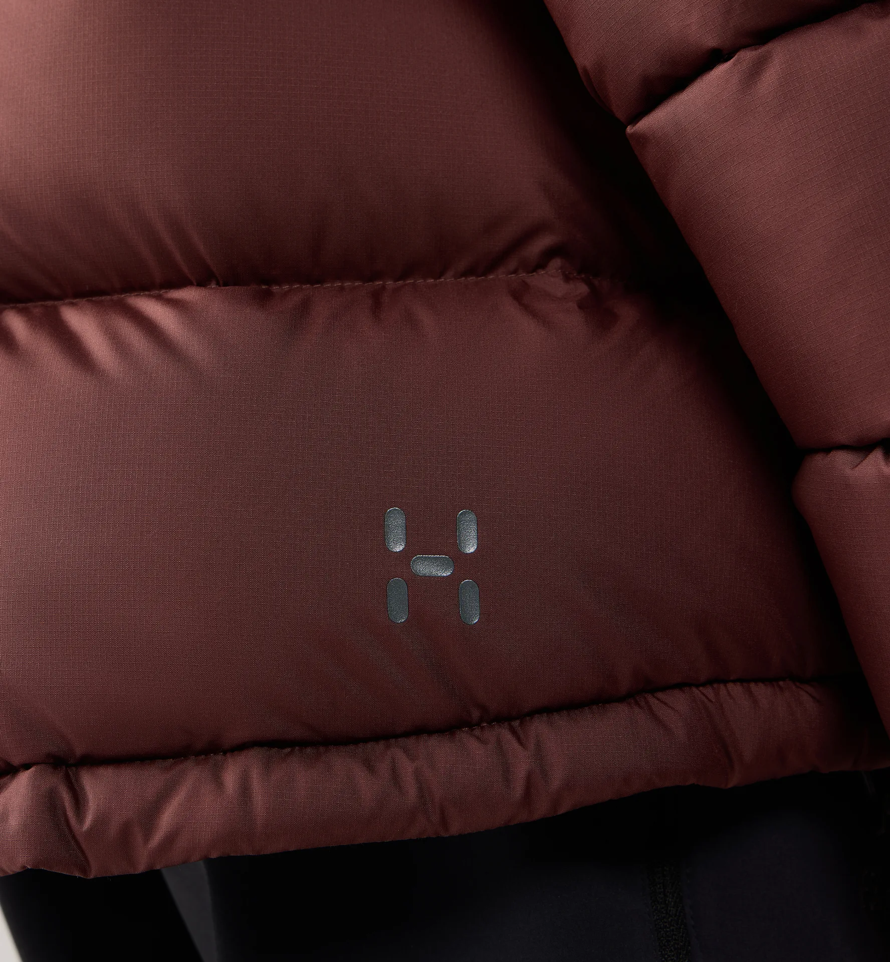 Rosson Down Hood Men Maroon Trail