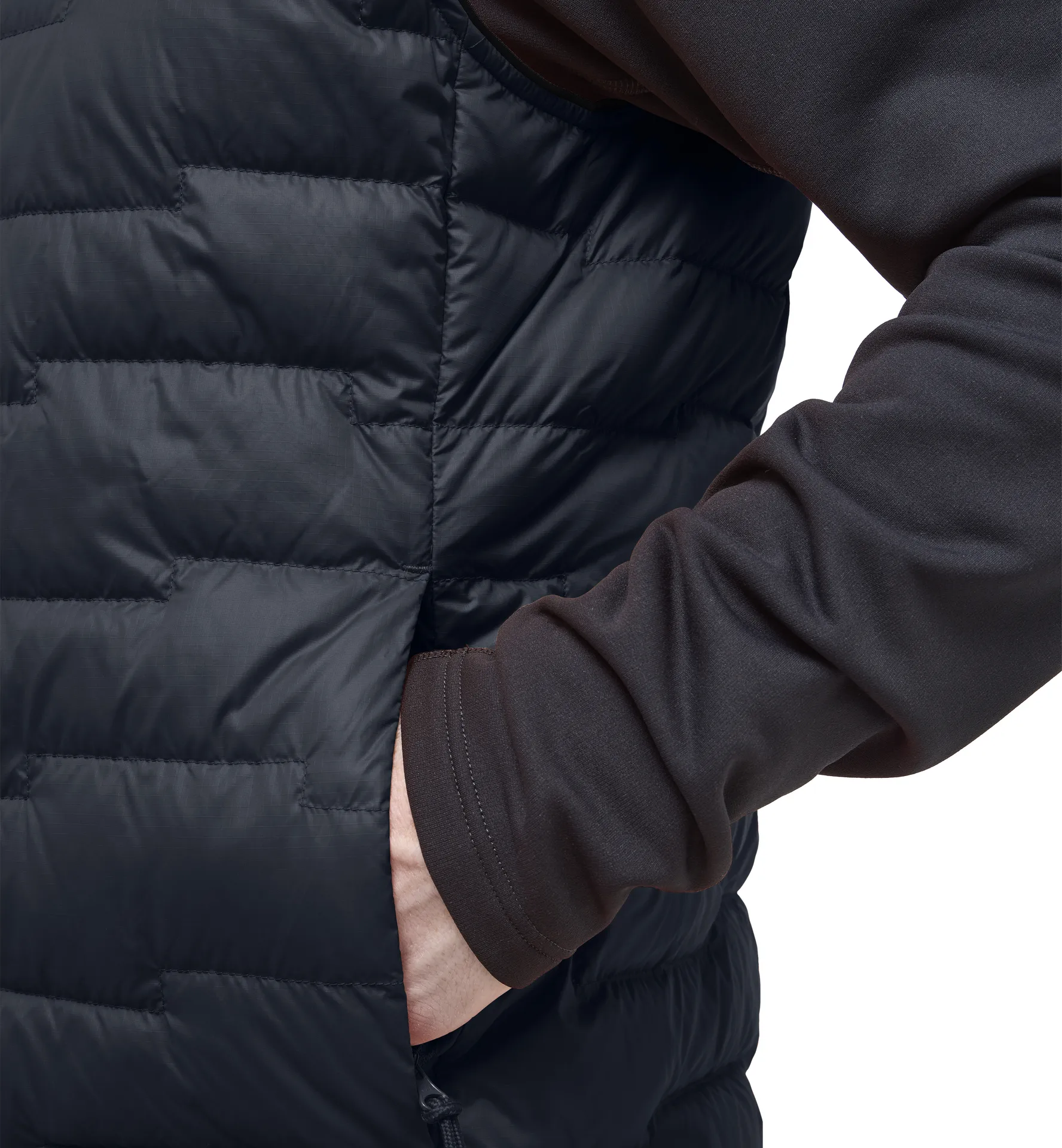 ROC Flash Down Vest Men True Black