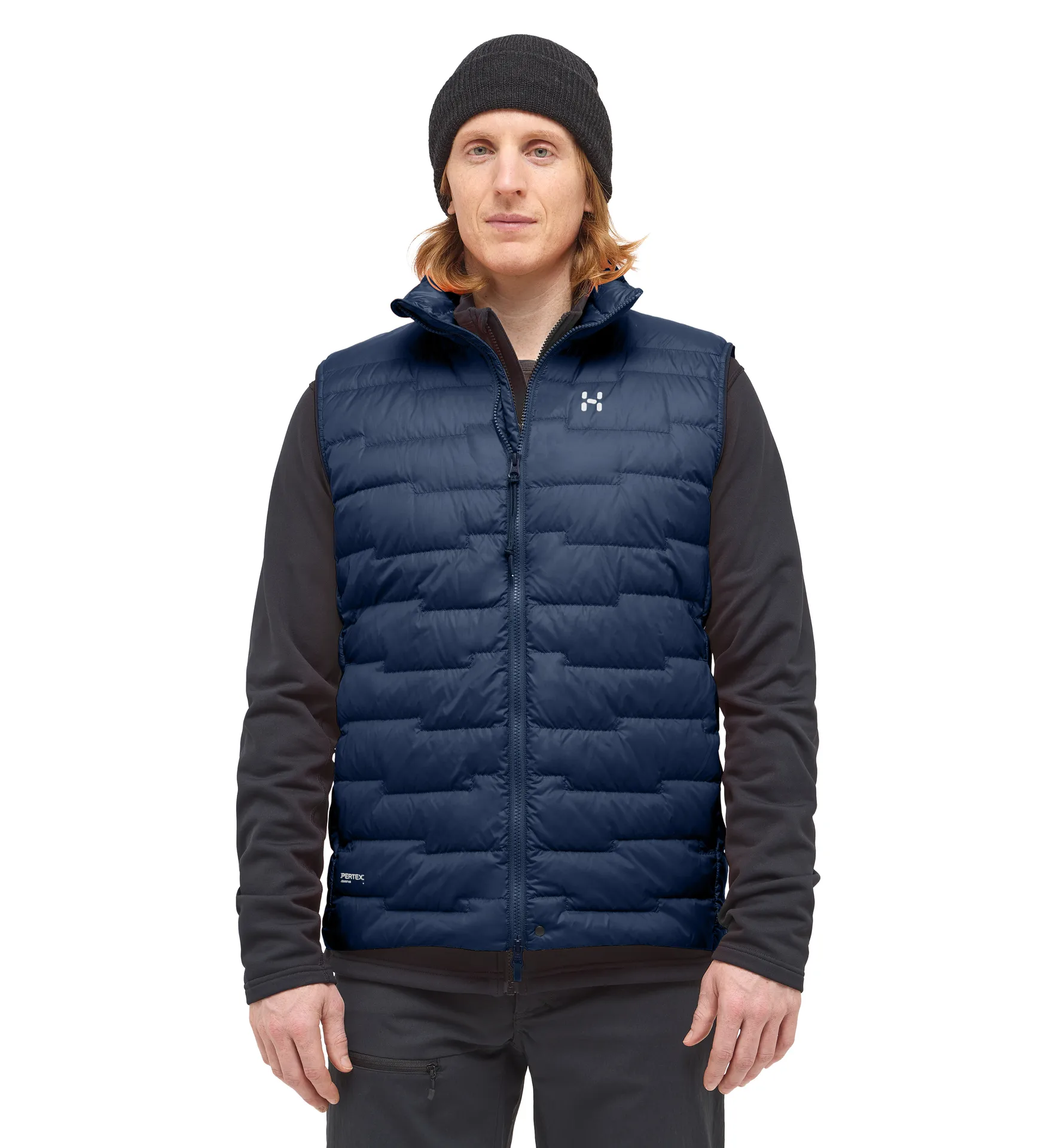 ROC Flash Down Vest Men Tarn Blue