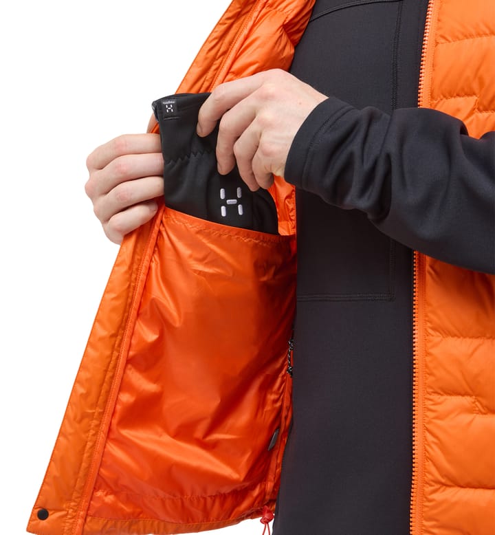 ROC Flash Down Vest Men Blaze Orange ROC Flash Down Vest Men Blaze Orange