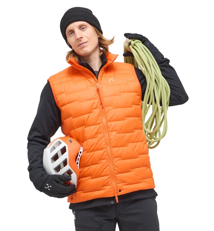 ROC Flash Down Vest Men Blaze Orange ROC Flash Down Vest Men Blaze Orange