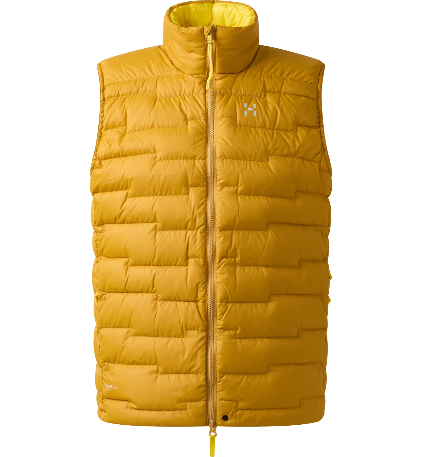ROC Flash Down Vest Men Clay Yellow/Tech Yellow