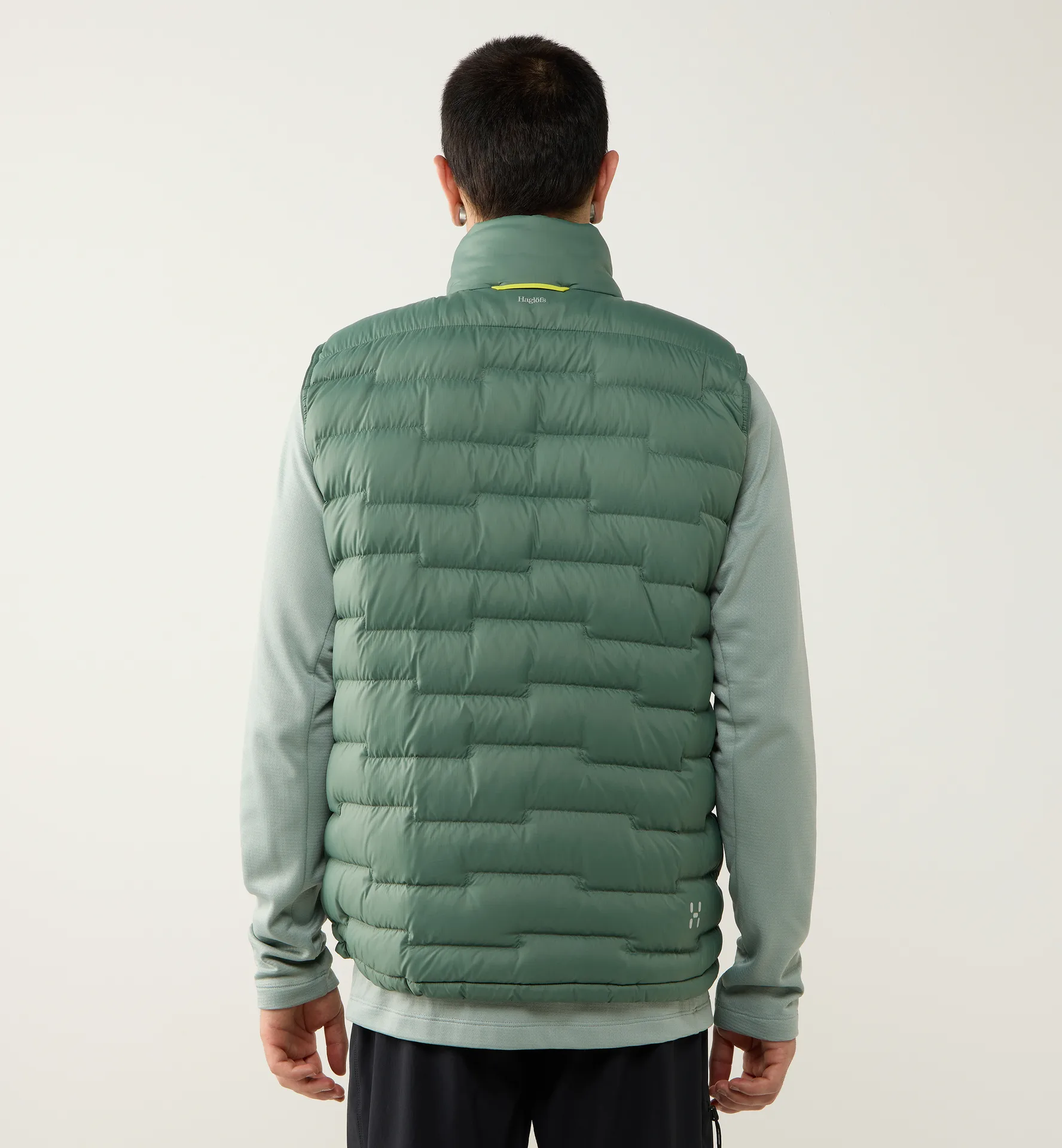 ROC Flash Down Vest Men Chlorophyll Green