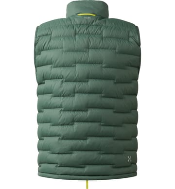 ROC Flash Down Vest Men Chlorophyll Green