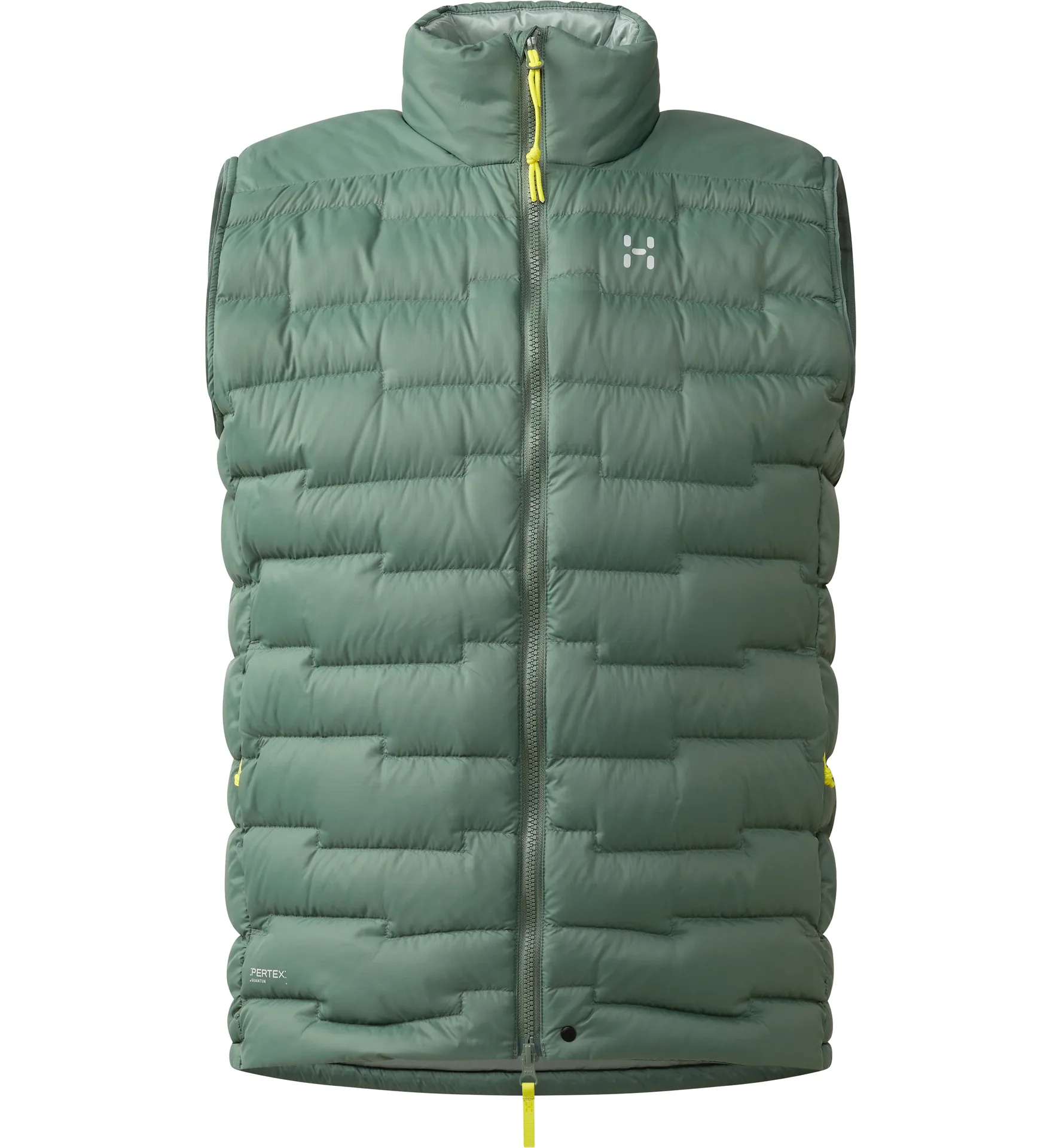 ROC Flash Down Vest Men Chlorophyll Green