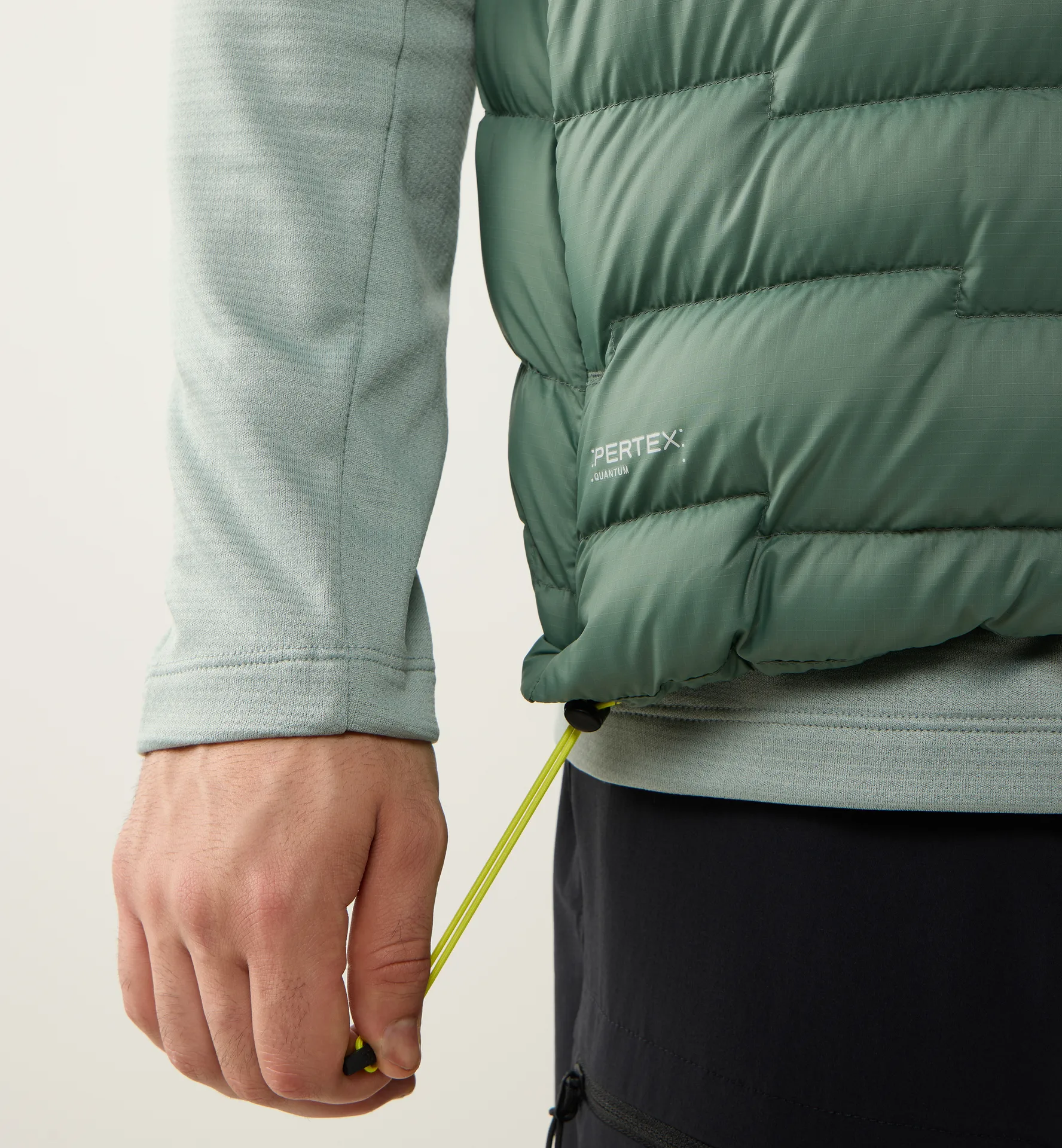 ROC Flash Down Vest Men Chlorophyll Green