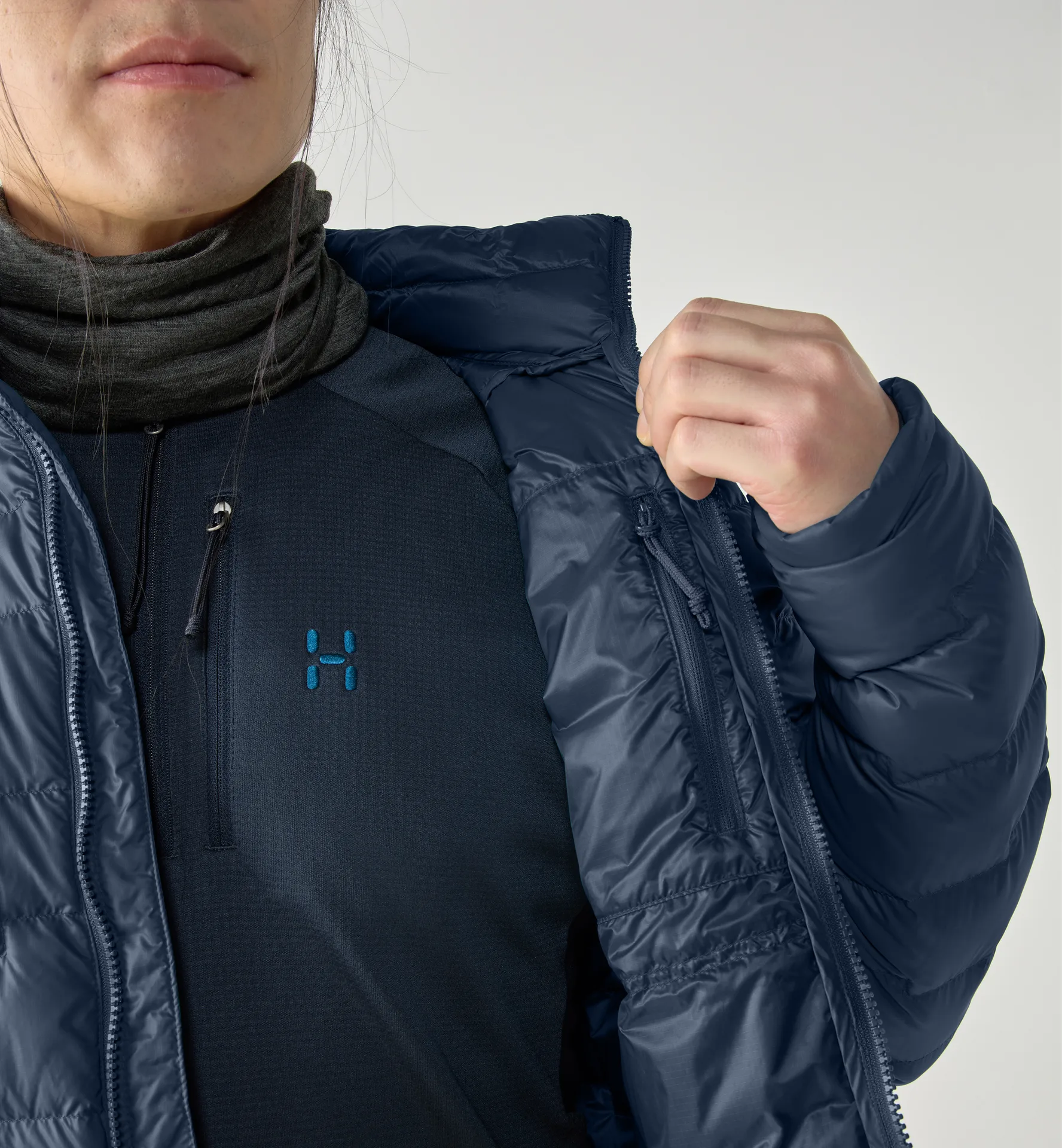 ROC Flash Down Jacket Men Tarn Blue