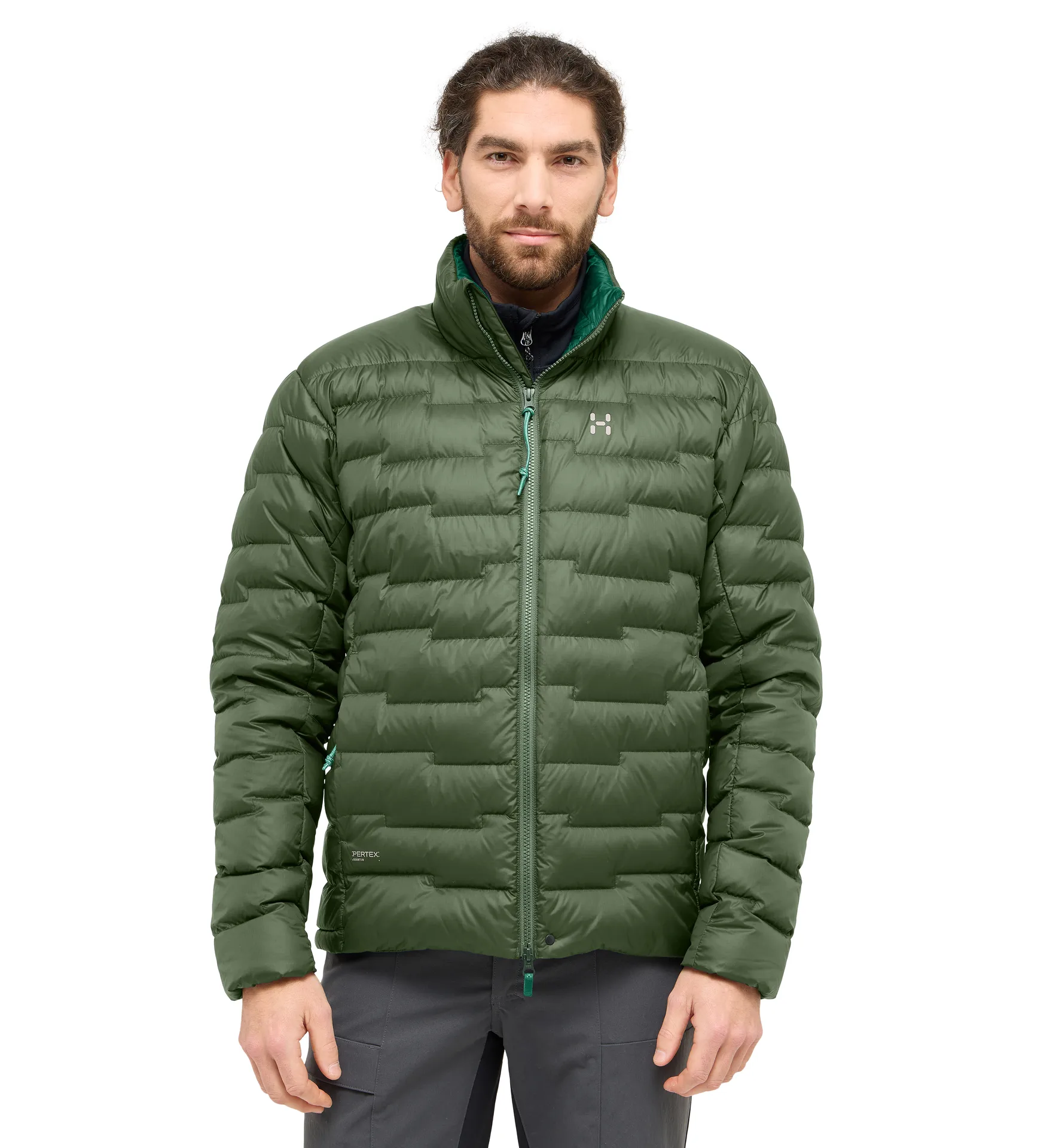 ROC Flash Down Jacket Men Seaweed Green