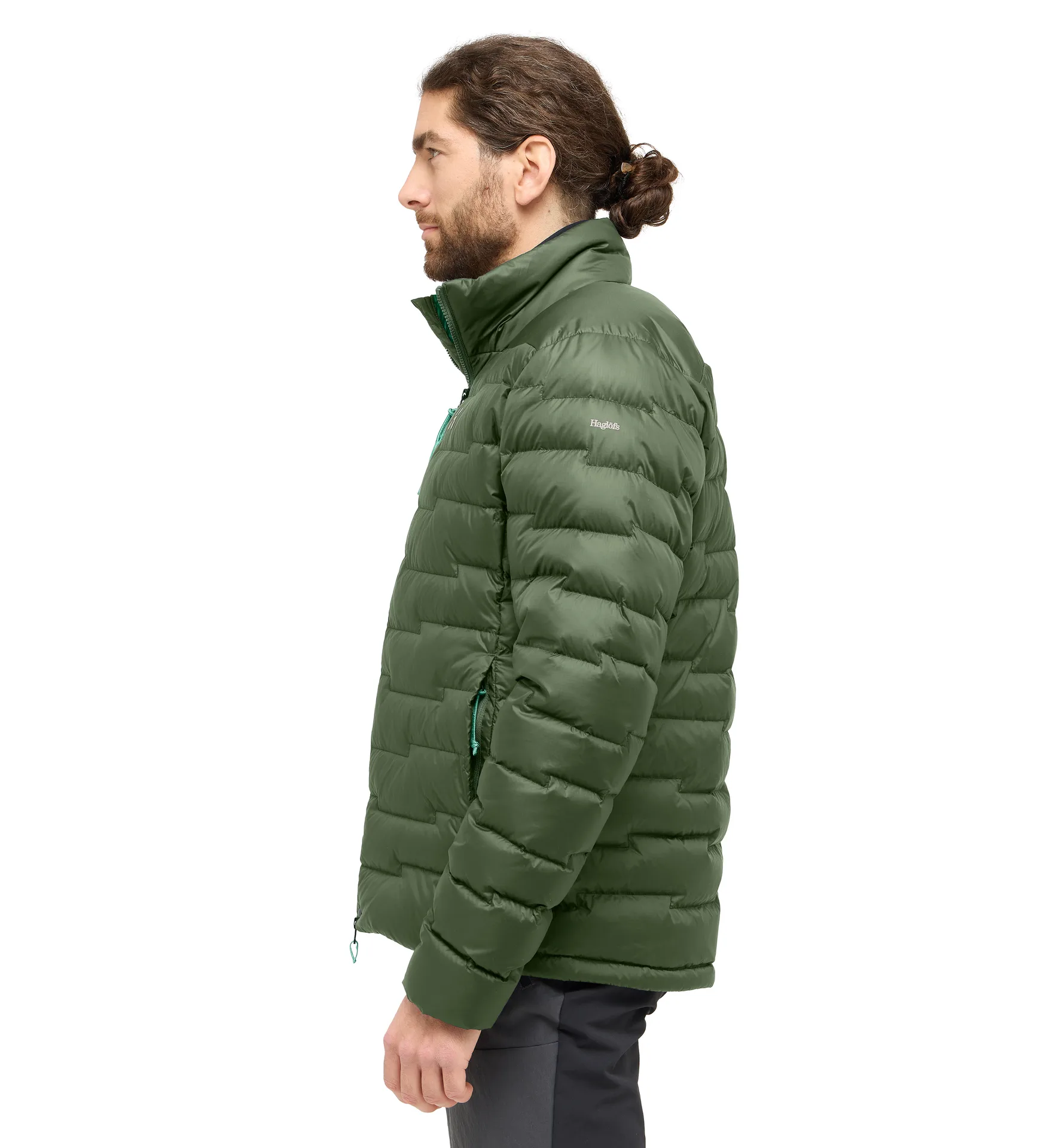 ROC Flash Down Jacket Men Seaweed Green