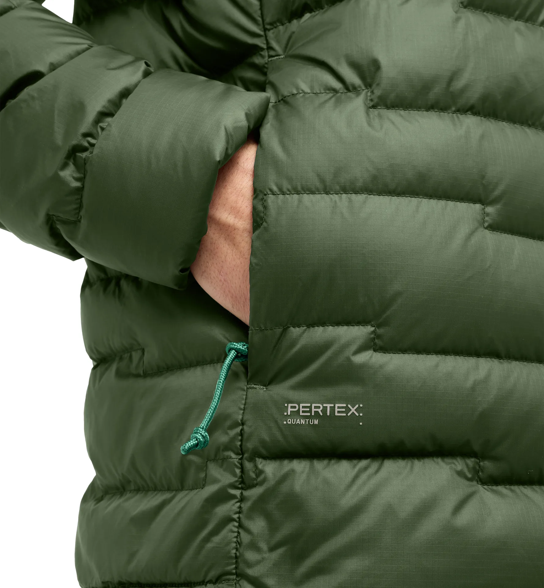 ROC Flash Down Jacket Men Seaweed Green