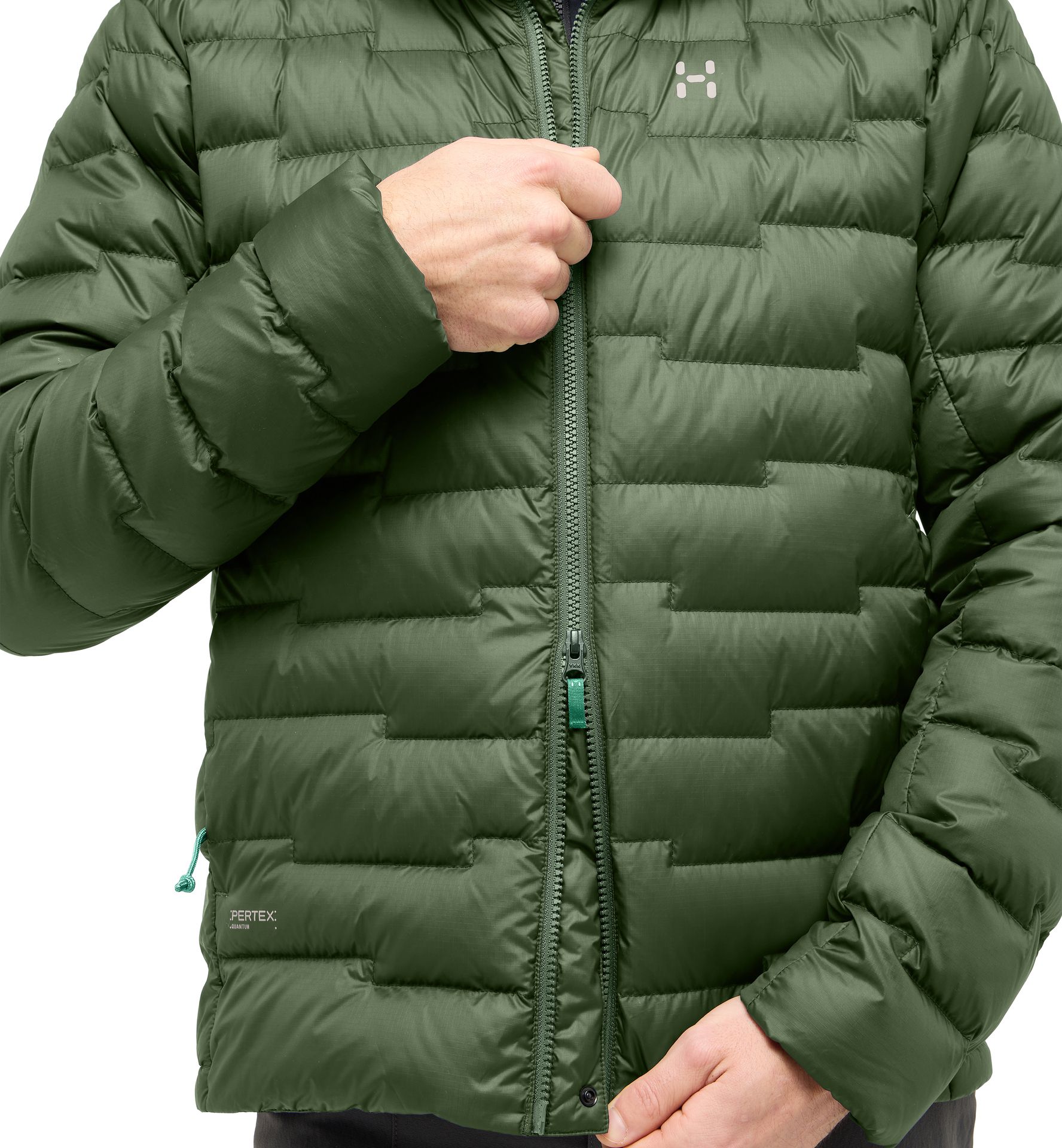 ROC Flash Down Jacket Men Seaweed Green