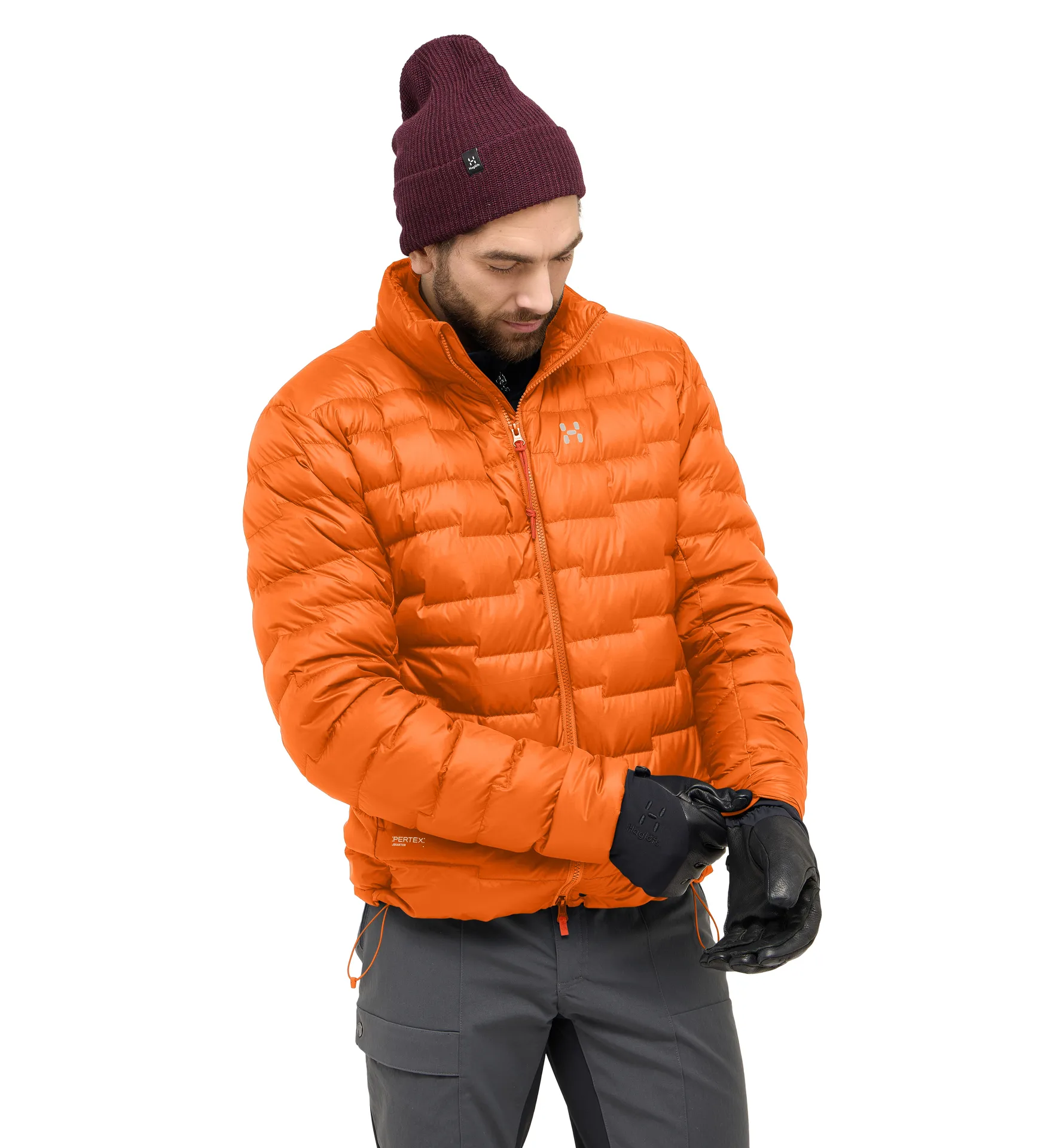 ROC Flash Down Jacket Men Blaze Orange