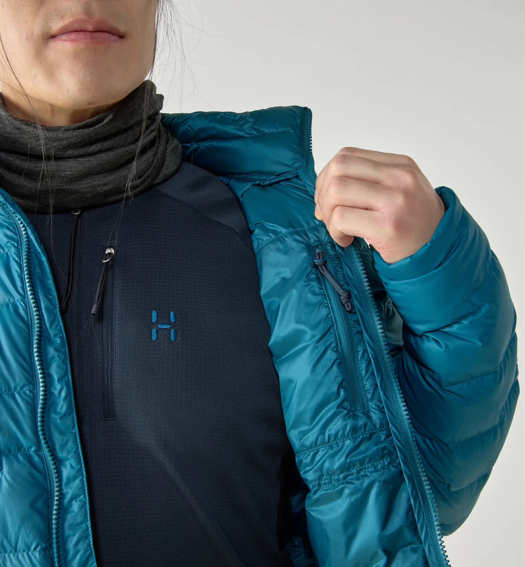 ROC Flash Down Jacket Men Deep Teal