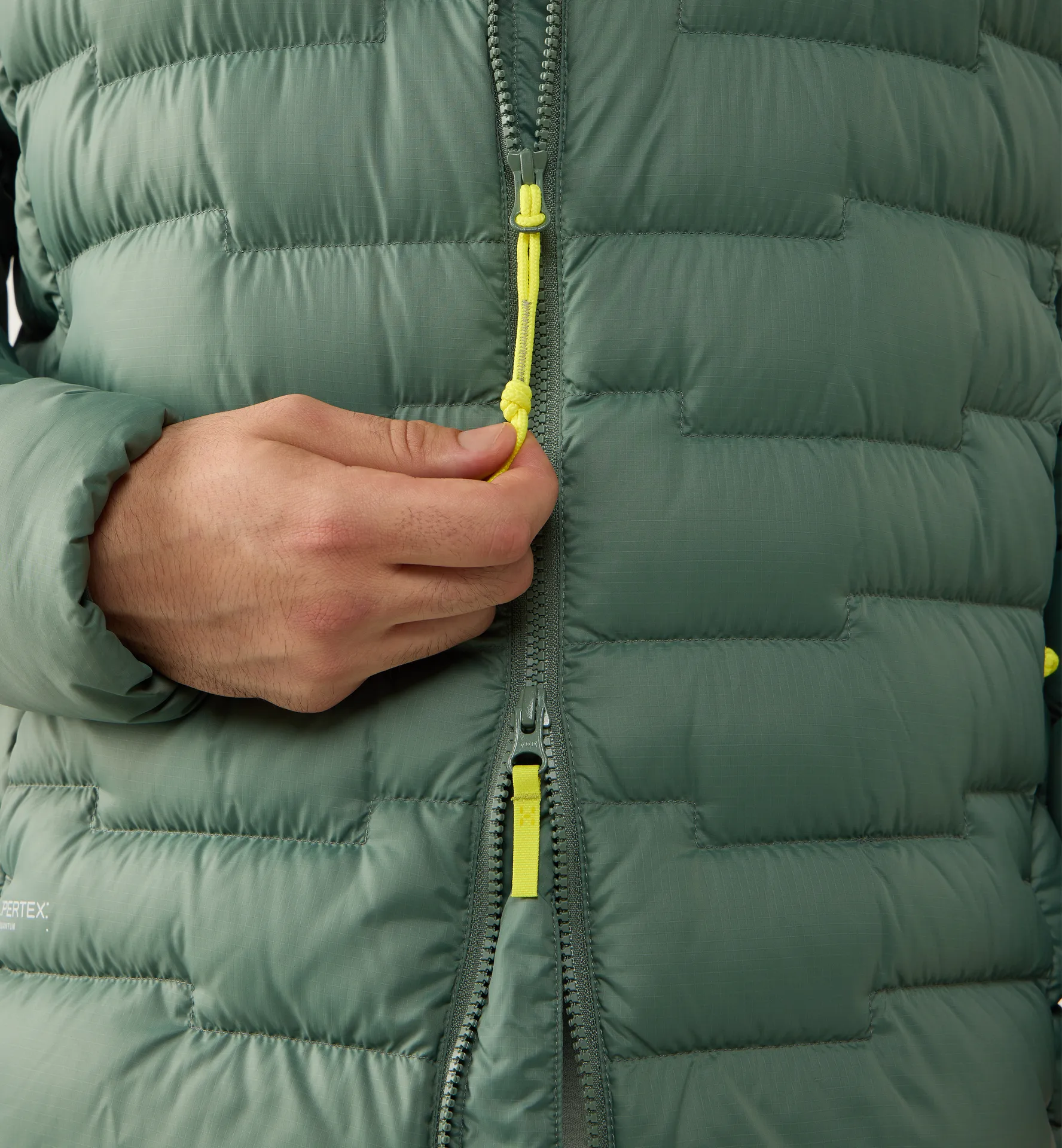 ROC Flash Down Jacket Men Chlorophyll Green