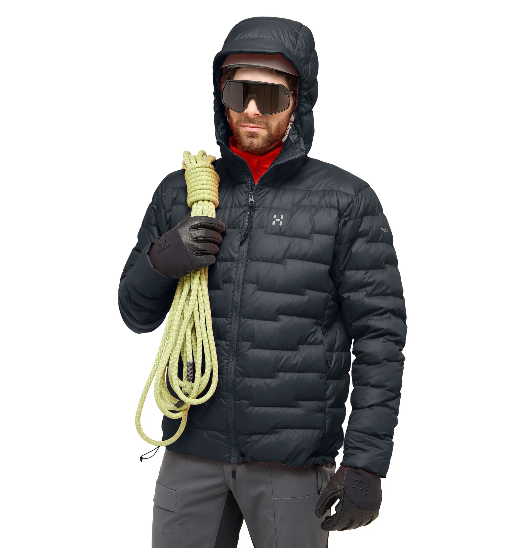 ROC Flash Down Hood Men True Black