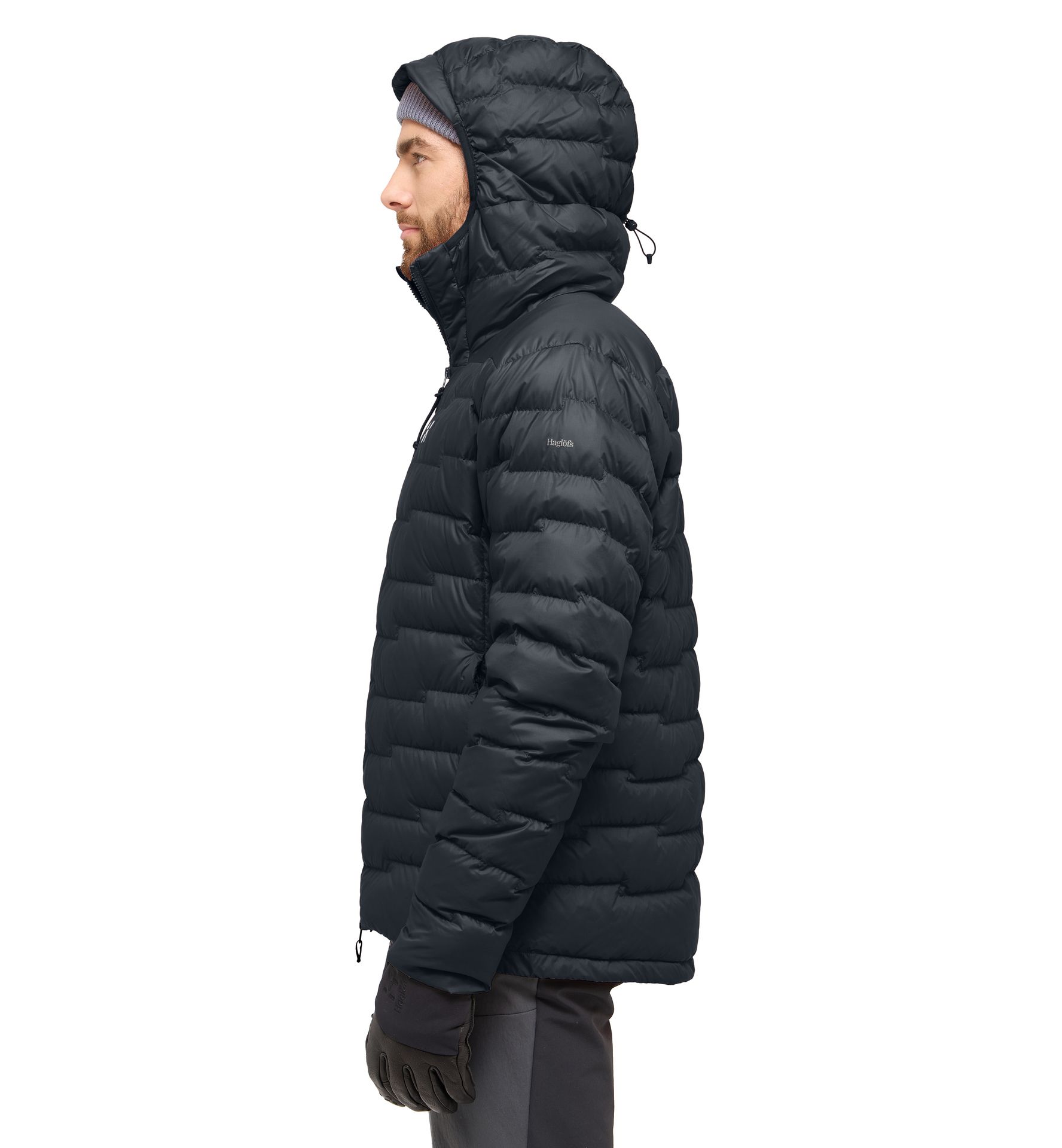ROC Flash Down Hood Men True Black
