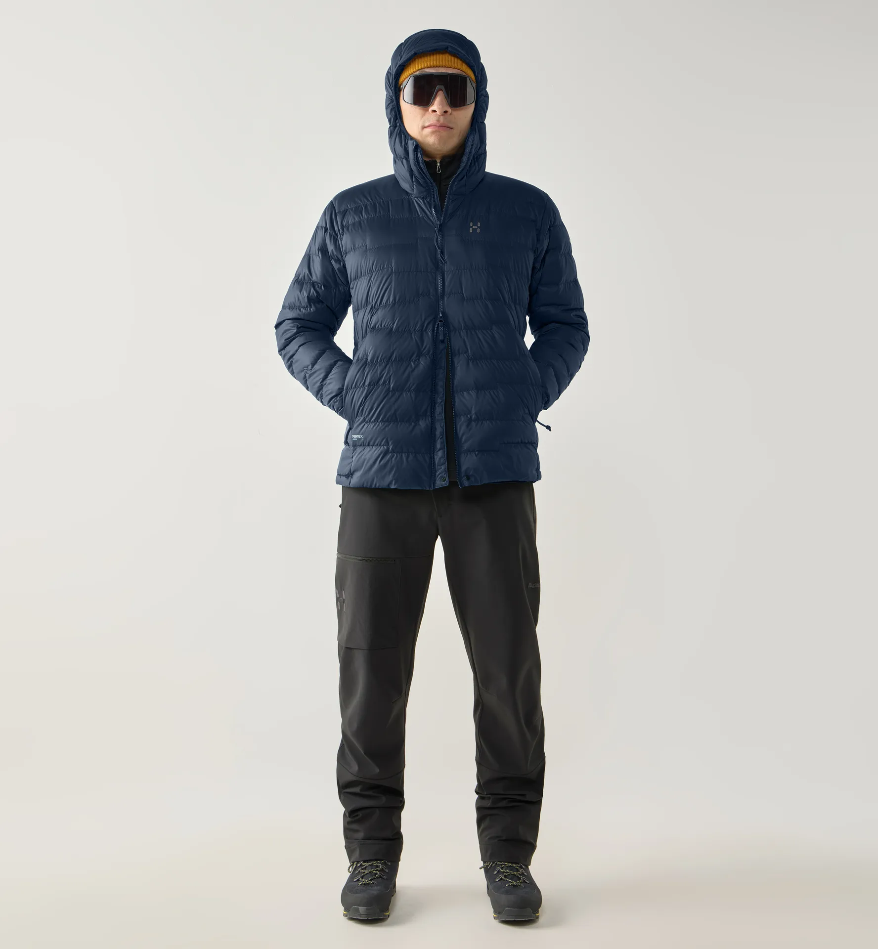 ROC Flash Down Hood Men Tarn Blue