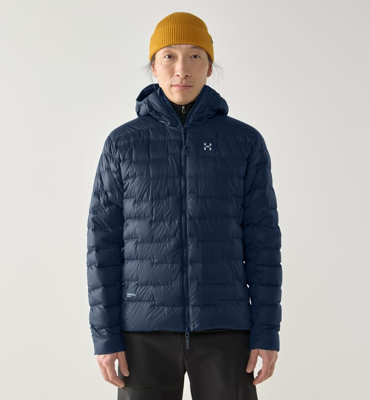 ROC Flash Down Hood Men Tarn Blue ROC Flash Down Hood Men Tarn Blue