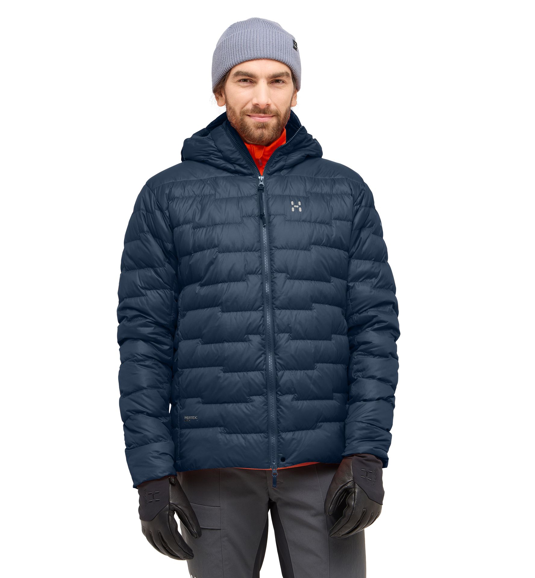 ROC Flash Down Hood Men Tarn Blue