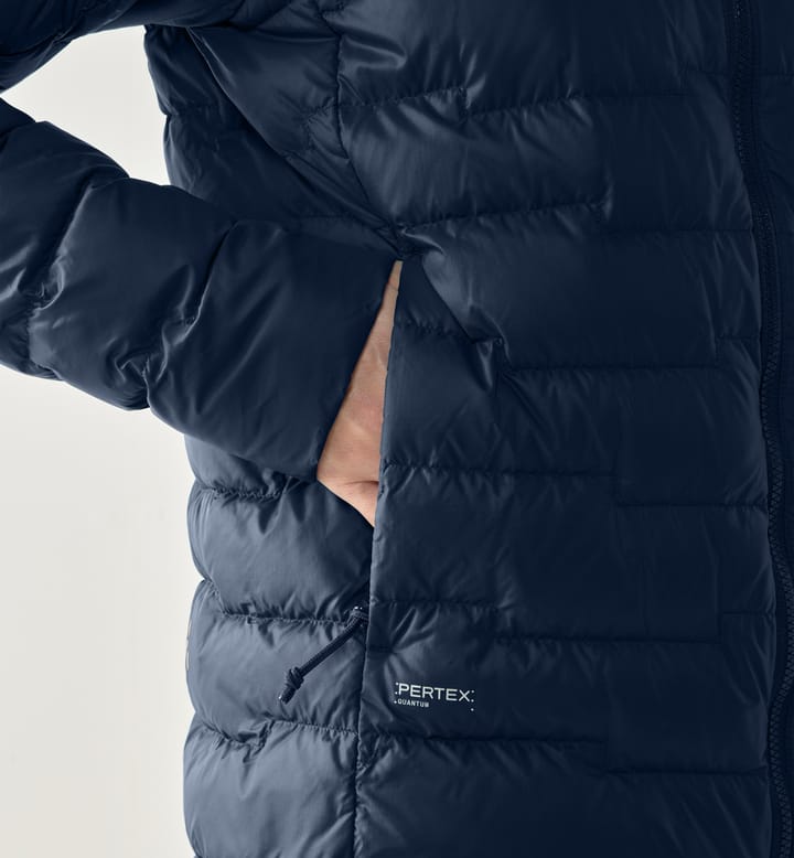 ROC Flash Down Hood Men Tarn Blue ROC Flash Down Hood Men Tarn Blue