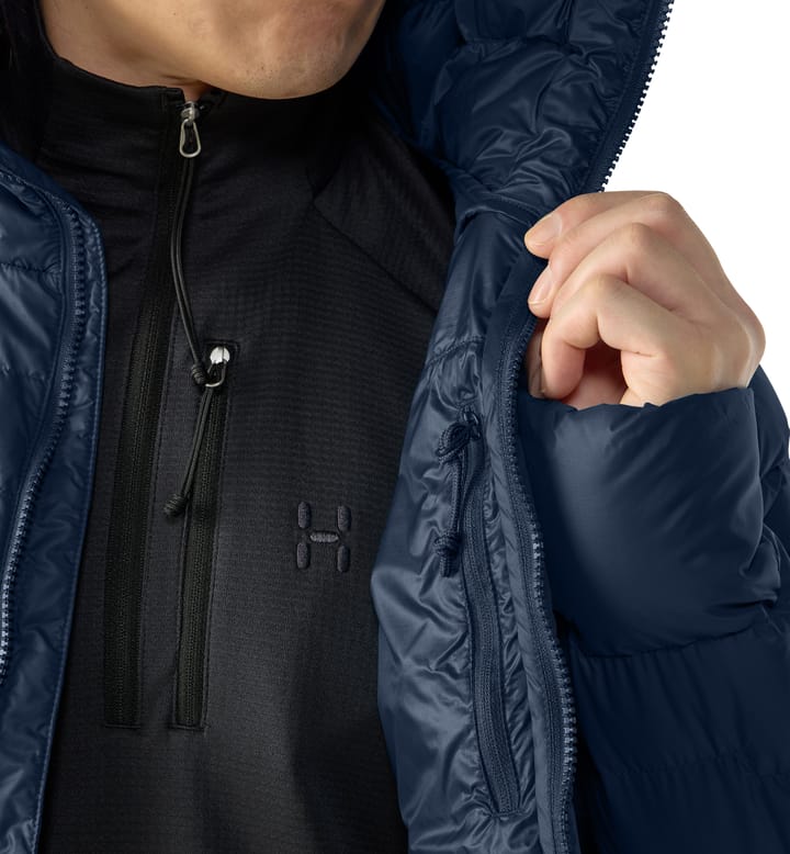 ROC Flash Down Hood Men Tarn Blue ROC Flash Down Hood Men Tarn Blue